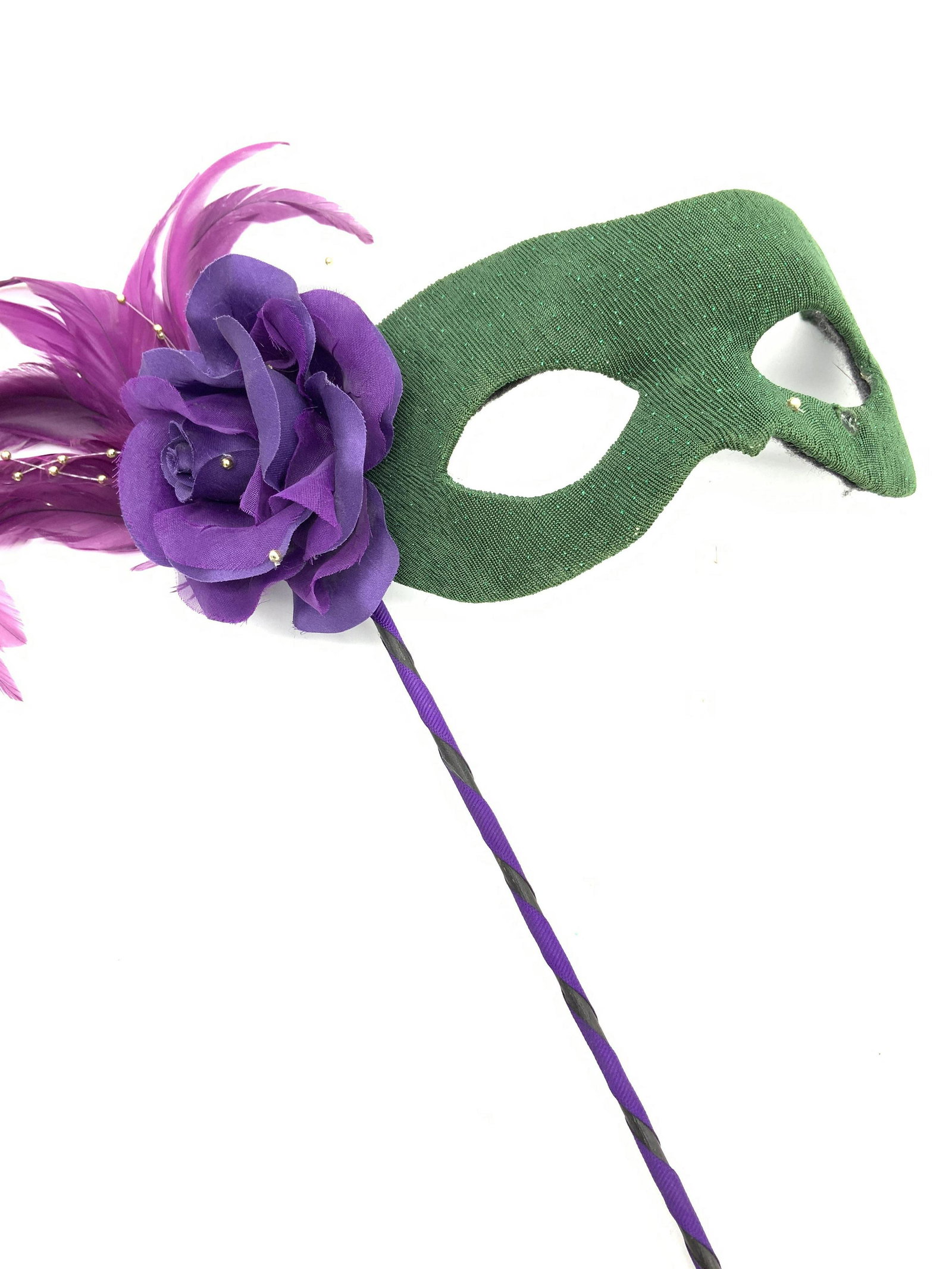 Maskerville Key West Fabric Masquerade Mask (1 of 6)