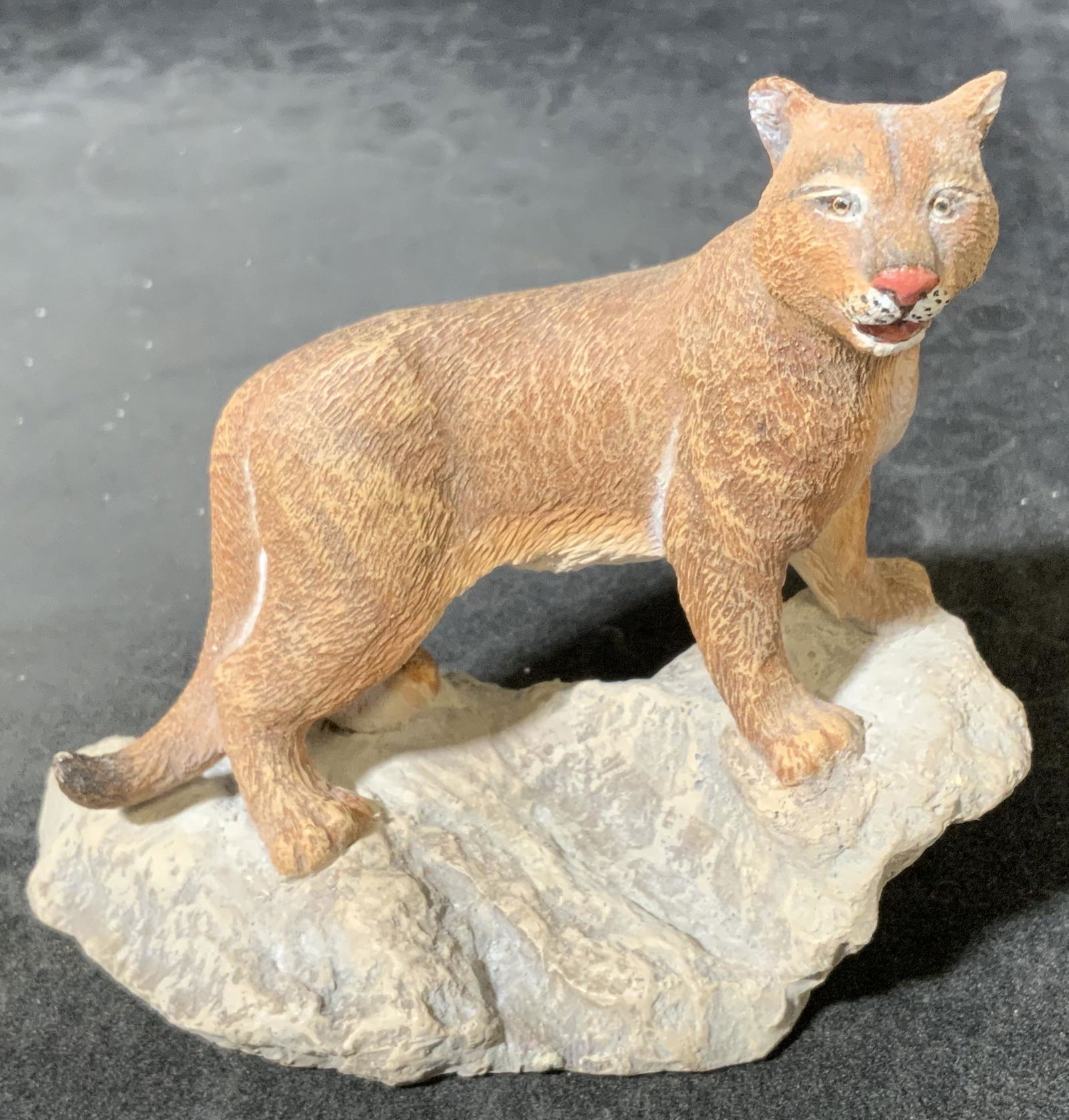 Carved Resin Puma Figural (1 of 5)