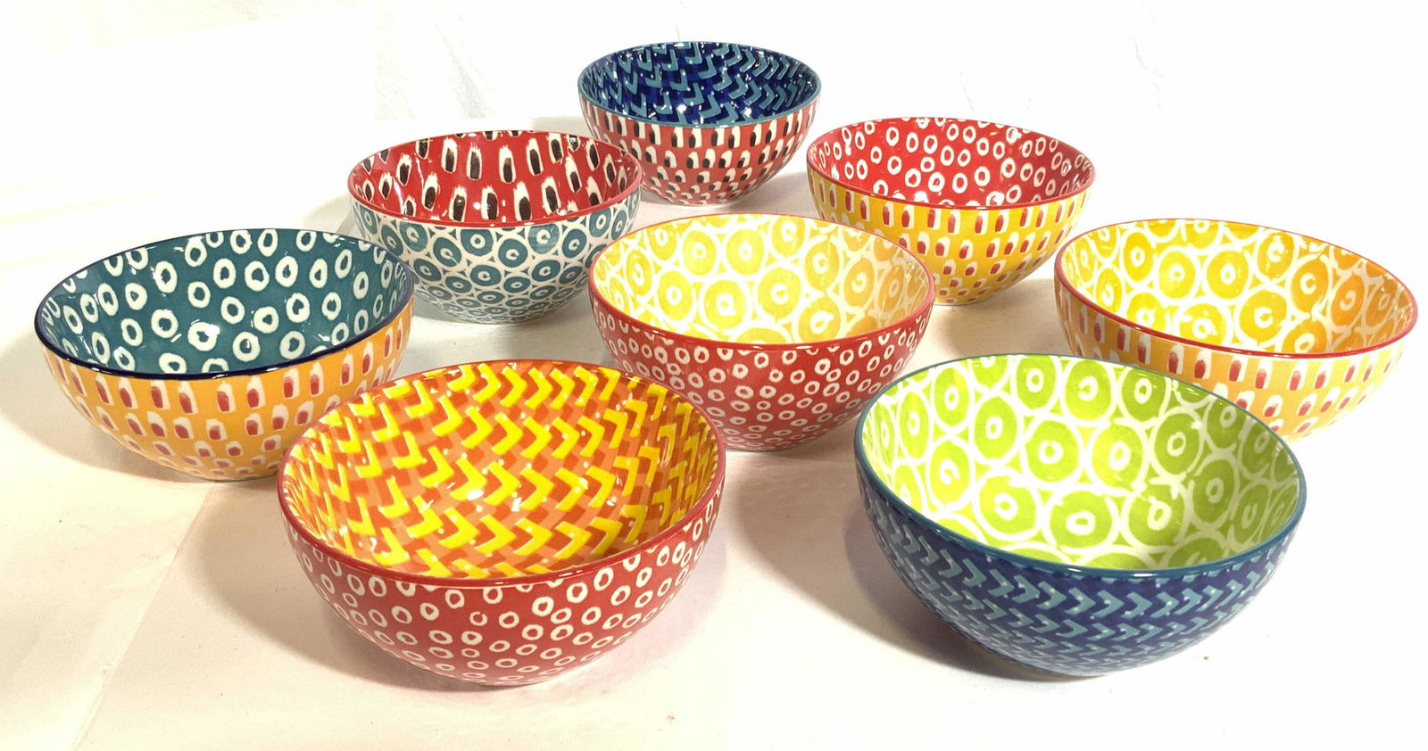Lot 8 CERTIFIED INTERNATIONAL Porcelain Bowls (1 of 9)