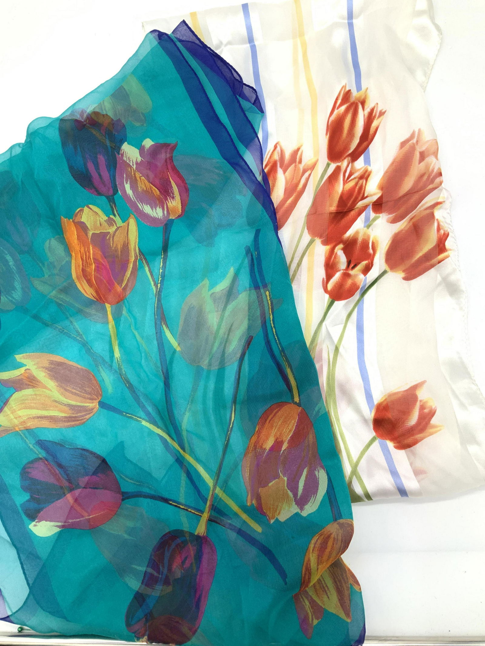 Grp 5 Laura Ashley, more Designer Silk Scarves (1 of 6)