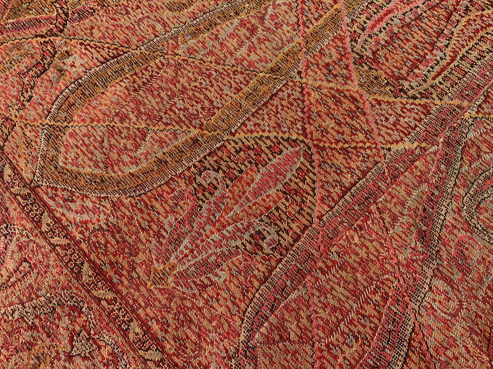 Vintage Paisley Furniture Shawl Section (1 of 5)