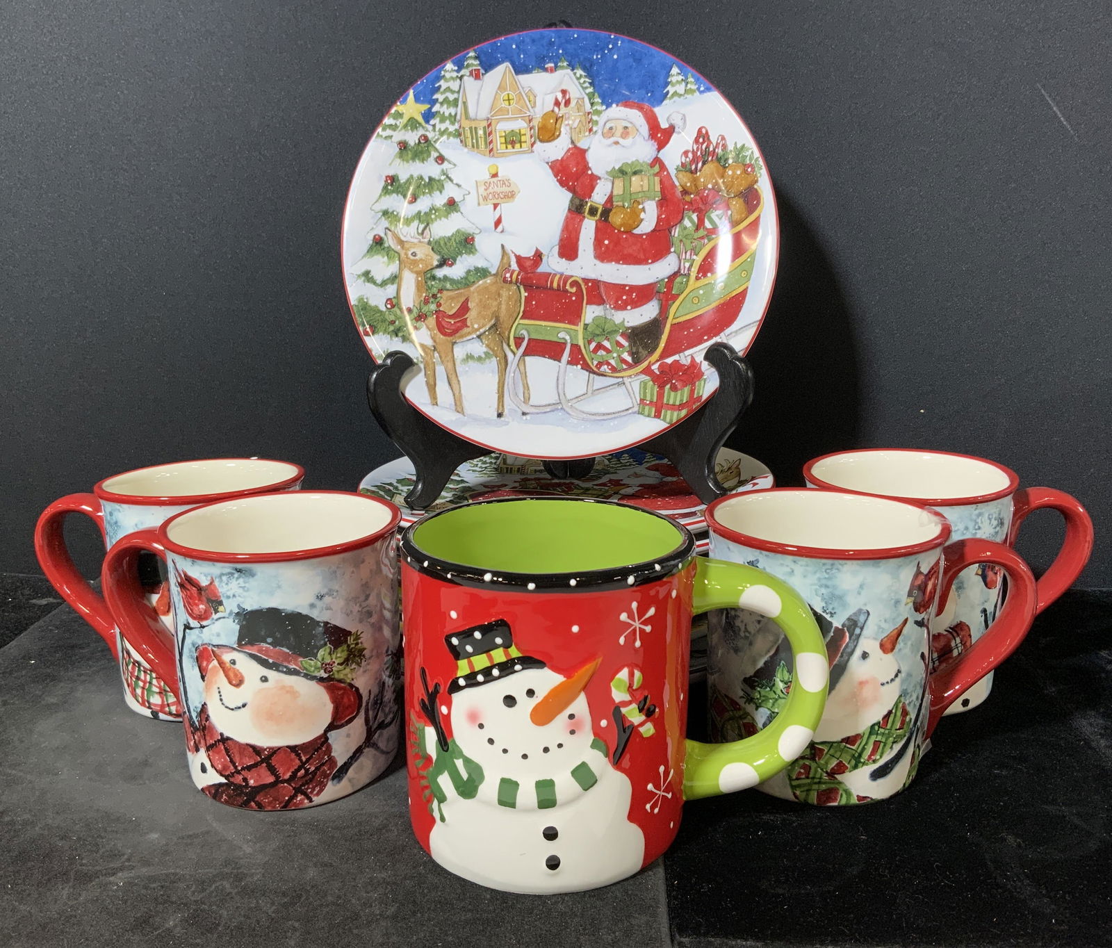 Group Lot Assorted Serving Ware Ceramic & Others (1 of 8)