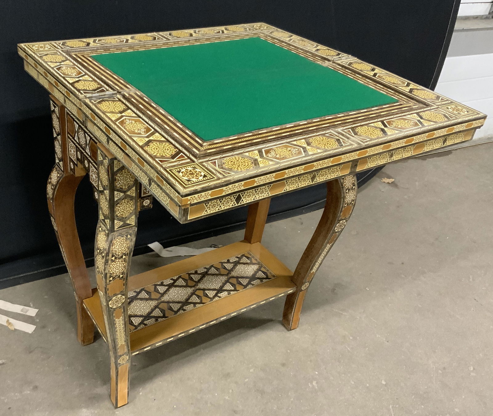 Vintage Folding Moroccan Style Game Table (1 of 14)