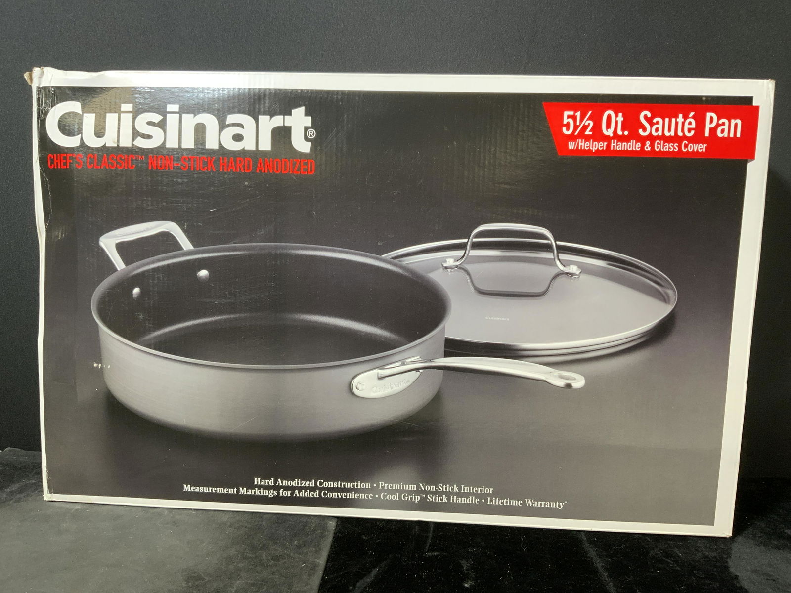 CUISINART 5.5 QT SautÃ© Pan NIB (1 of 5)
