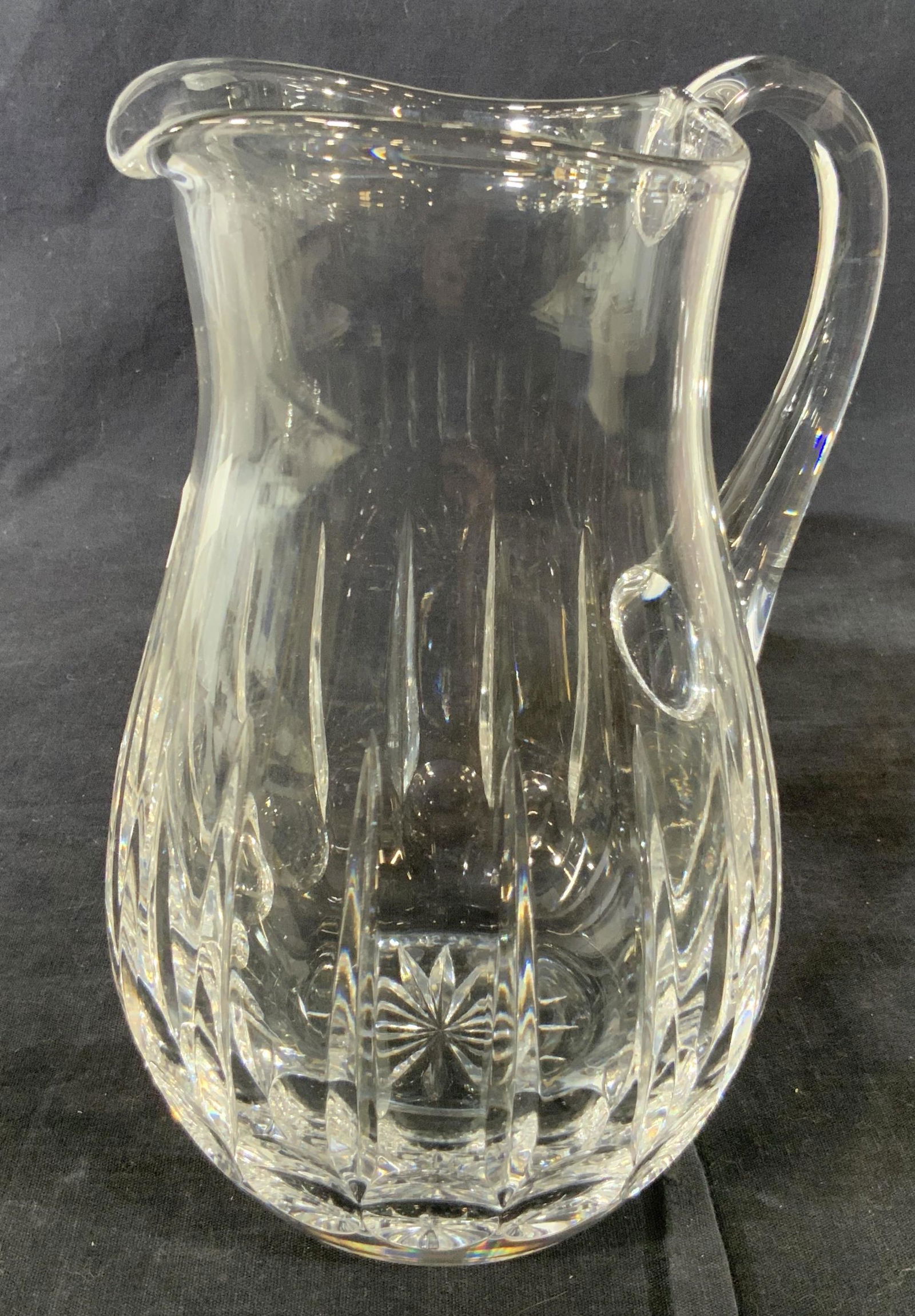 Heavy Cut ATLANTIS Crystal Pitcher (1 of 5)