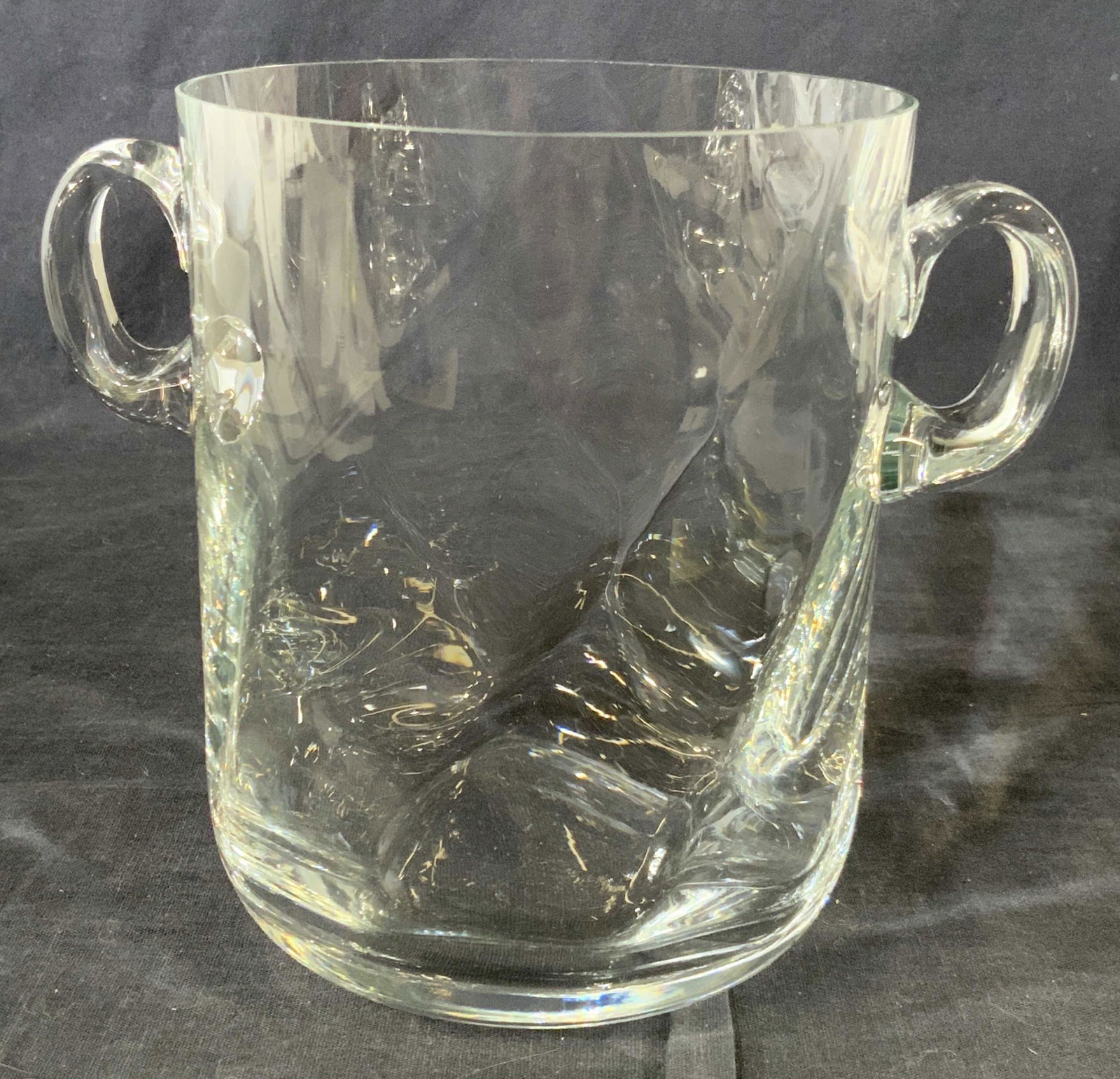 Crystal Handled Ice Bucket (1 of 5)