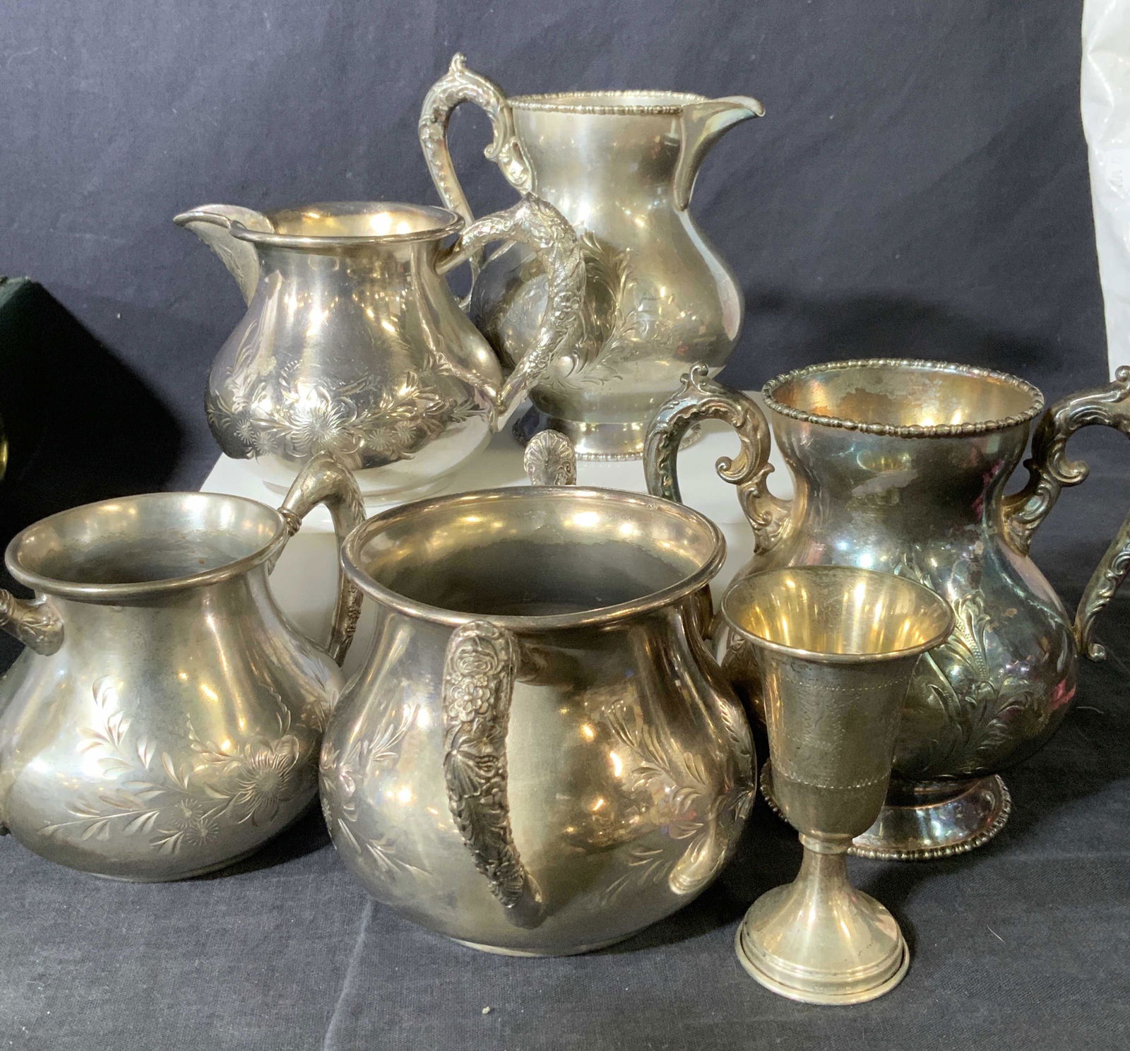 Near Set 6 Silver Plated Tableware, Aldorf more (1 of 10)