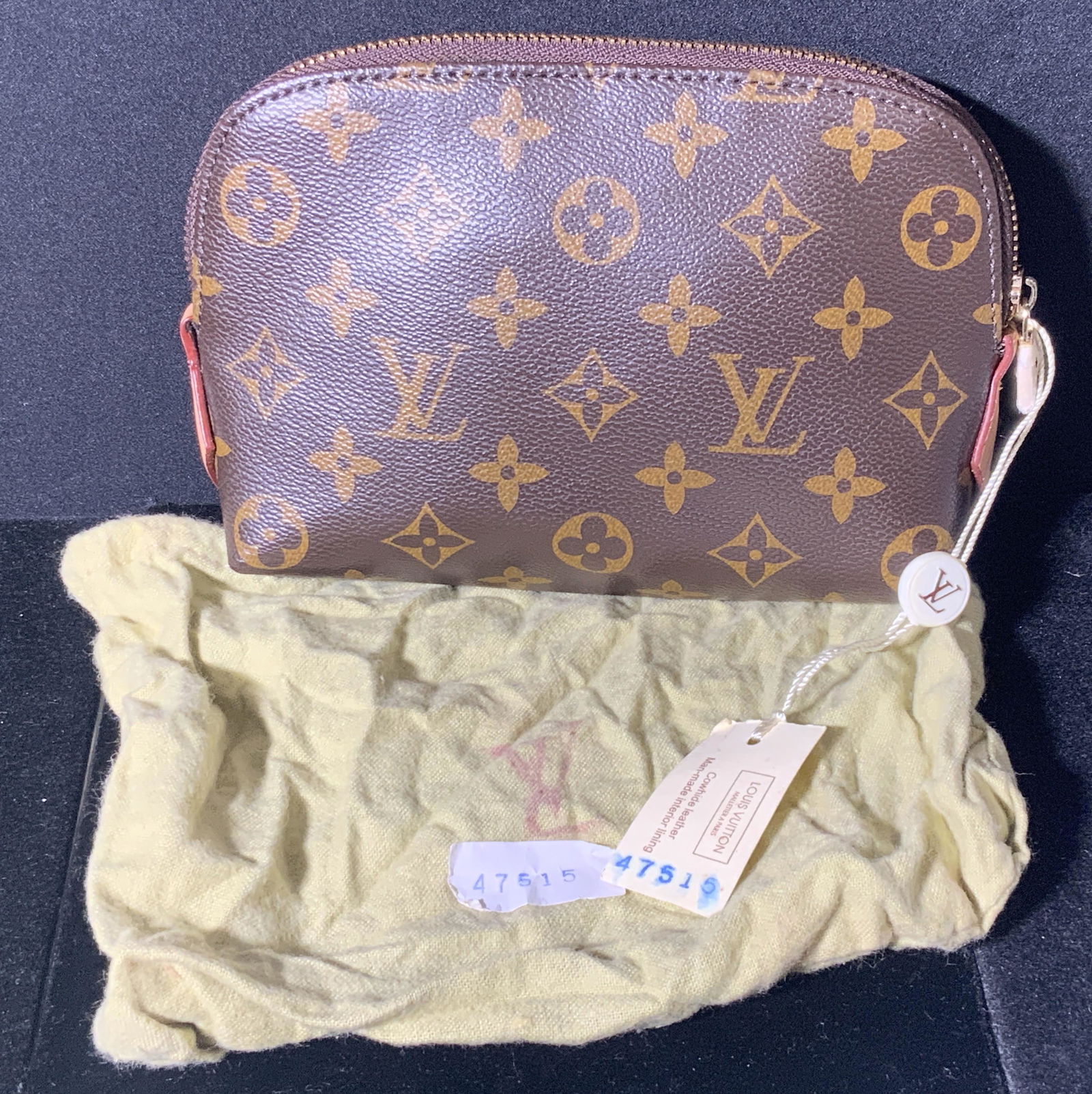LOUIS VUITTON French Cowhide Clutch, Dust Bag, Tag (1 of 10)
