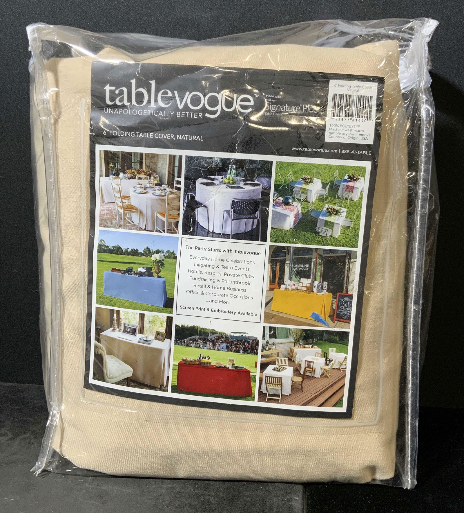 TABLE VOGUE Table Cloth NIB (1 of 5)