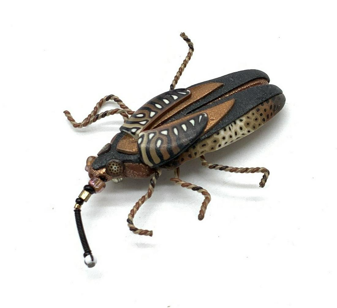 JOYCE FRITZ Large Insect Brooch (1 of 4)