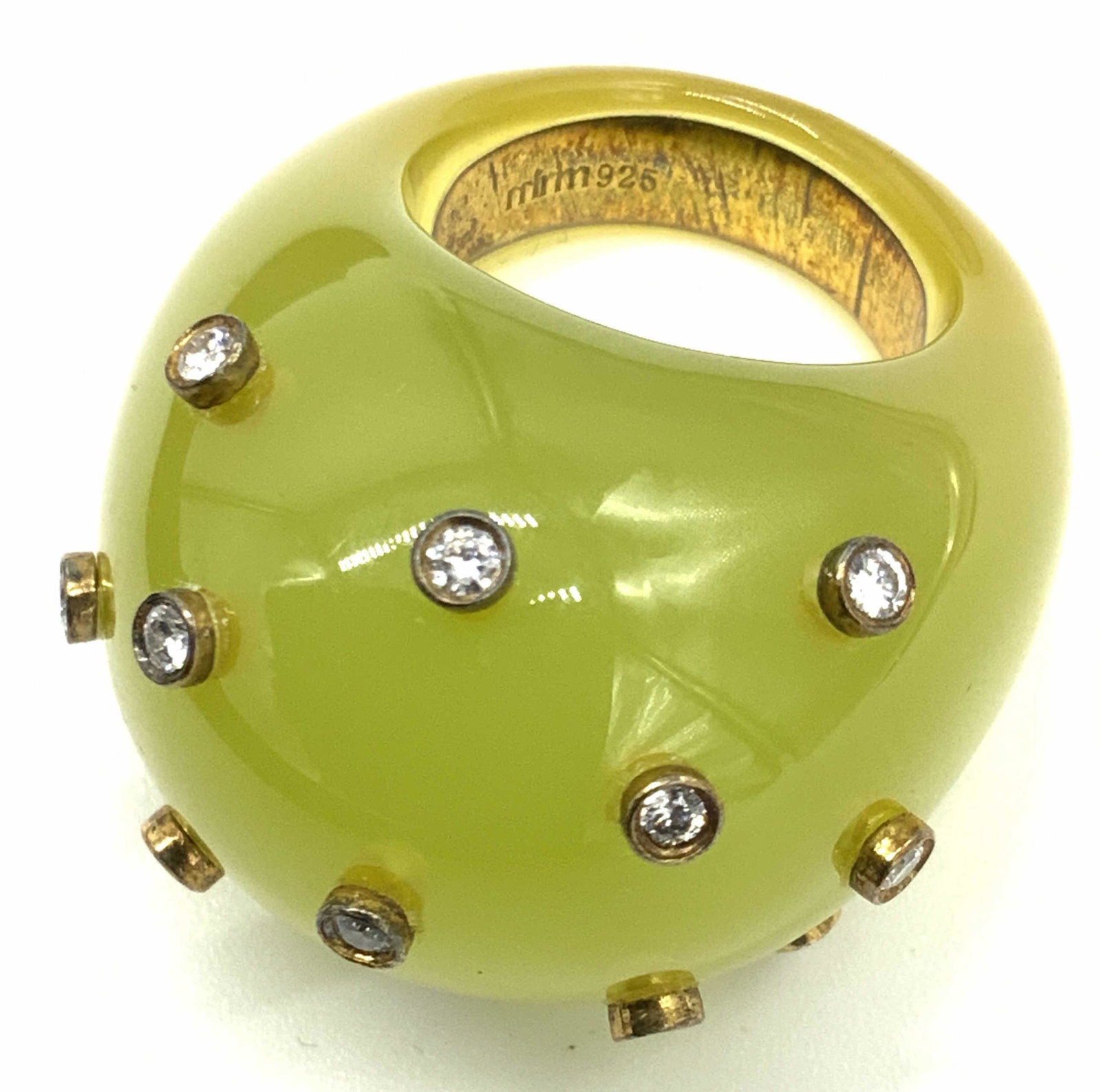 MIRIM Sign STERLING SILVER Statement Ring, Box (1 of 13)