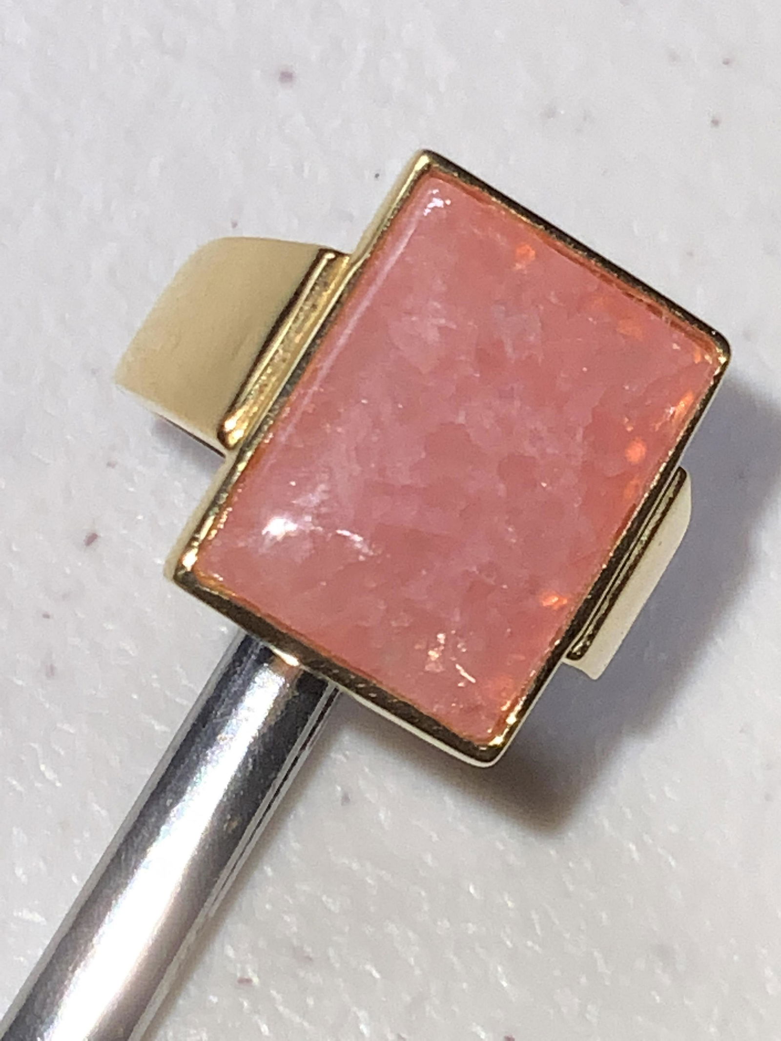 Signed 14K Gold & STERLING SILVER Tourmaline Ring (1 of 14)