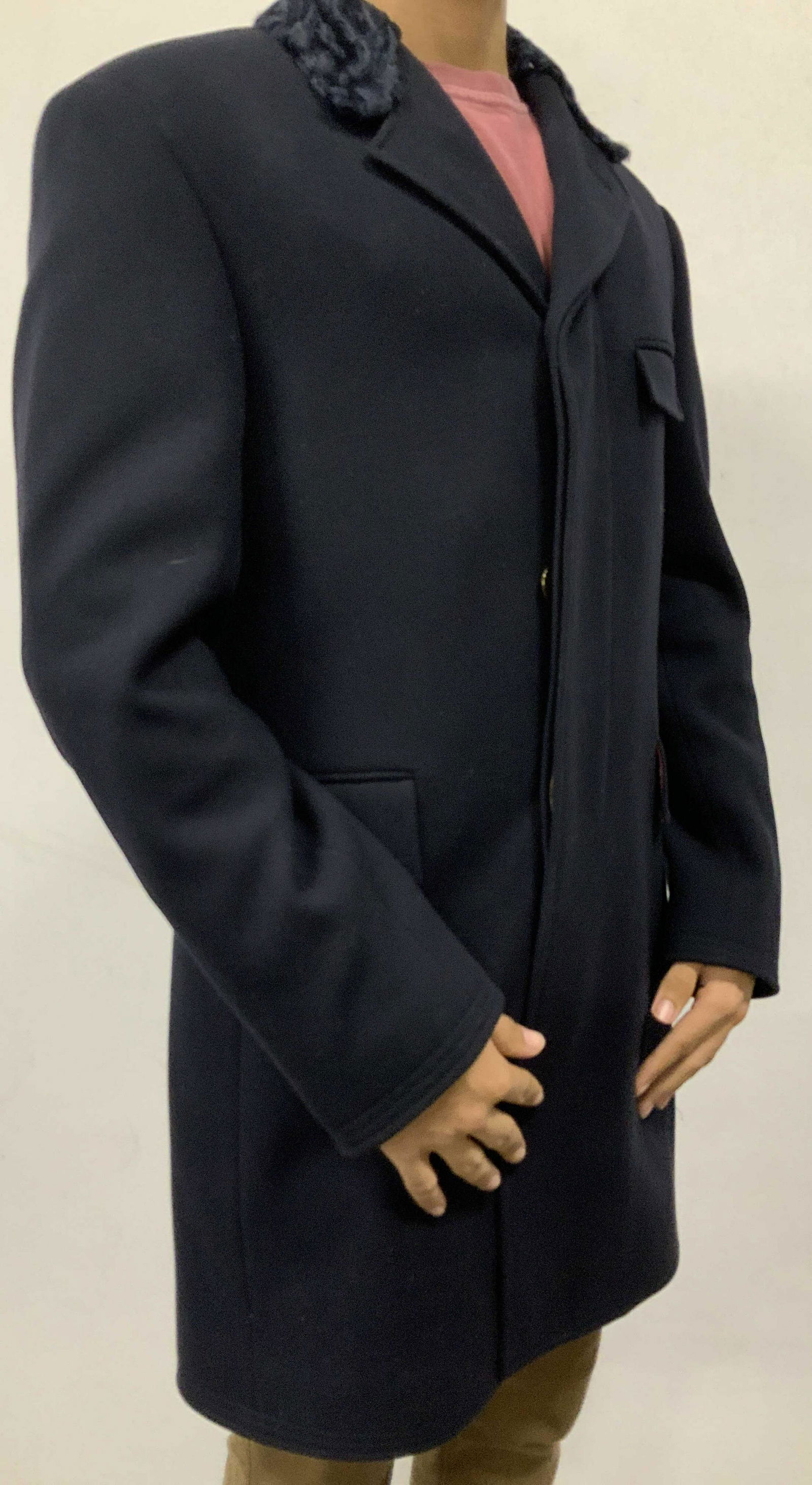 THOM BROWNE Gentlemans Wool Overcoat (1 of 13)