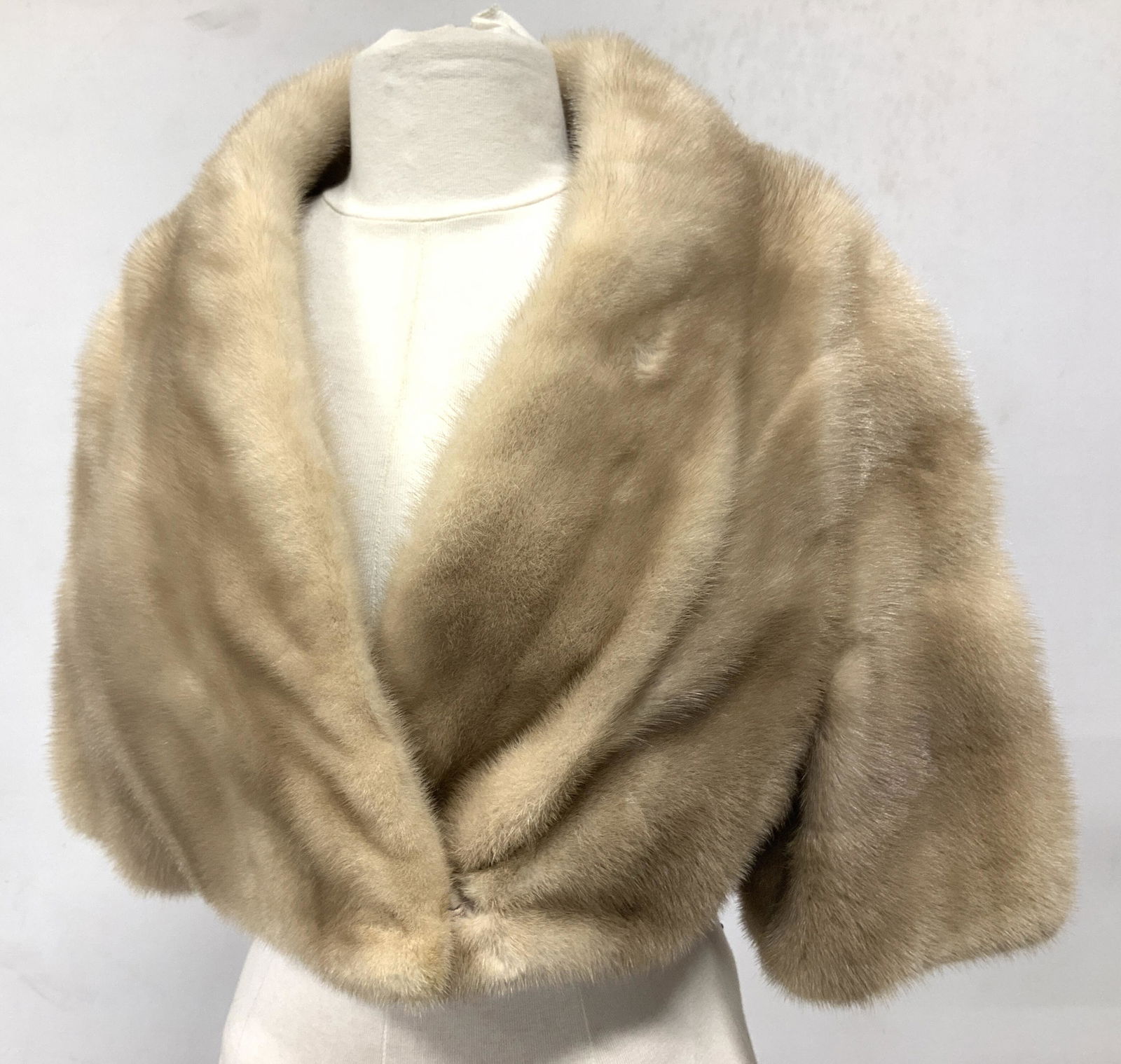 Fredrica Vntg Light Mink Short Jacket, PARIS (1 of 9)