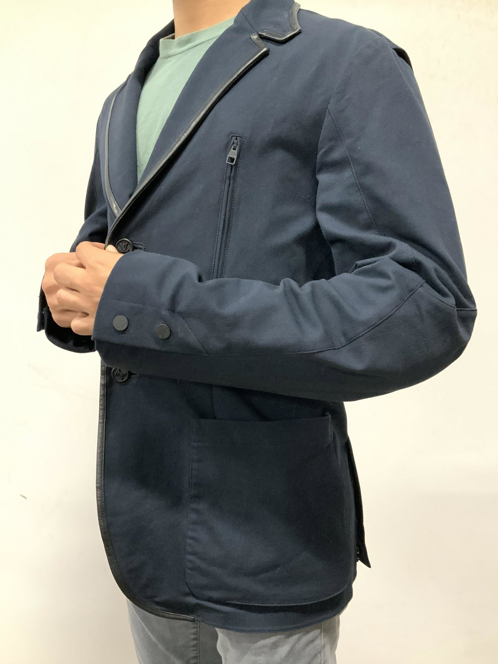 L. Vuitton Men’s Fall Spring Fashion Jacket, Italy (1 of 14)