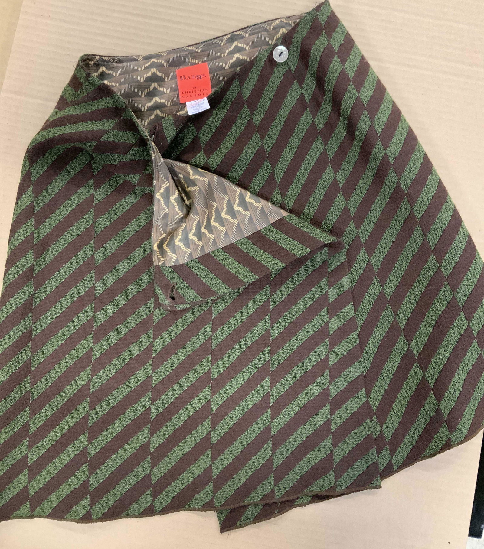 CHRISTIAN LACROIX A-Line ‘Bazar’ Skirt, France (1 of 5)