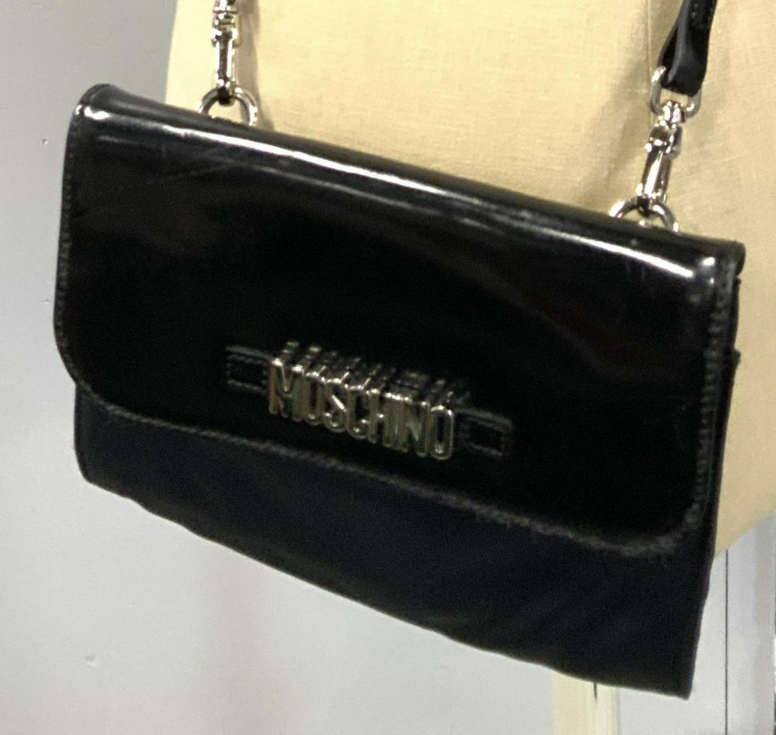 MOSCHINO Vtg Shoulder Bag W Duster (1 of 5)