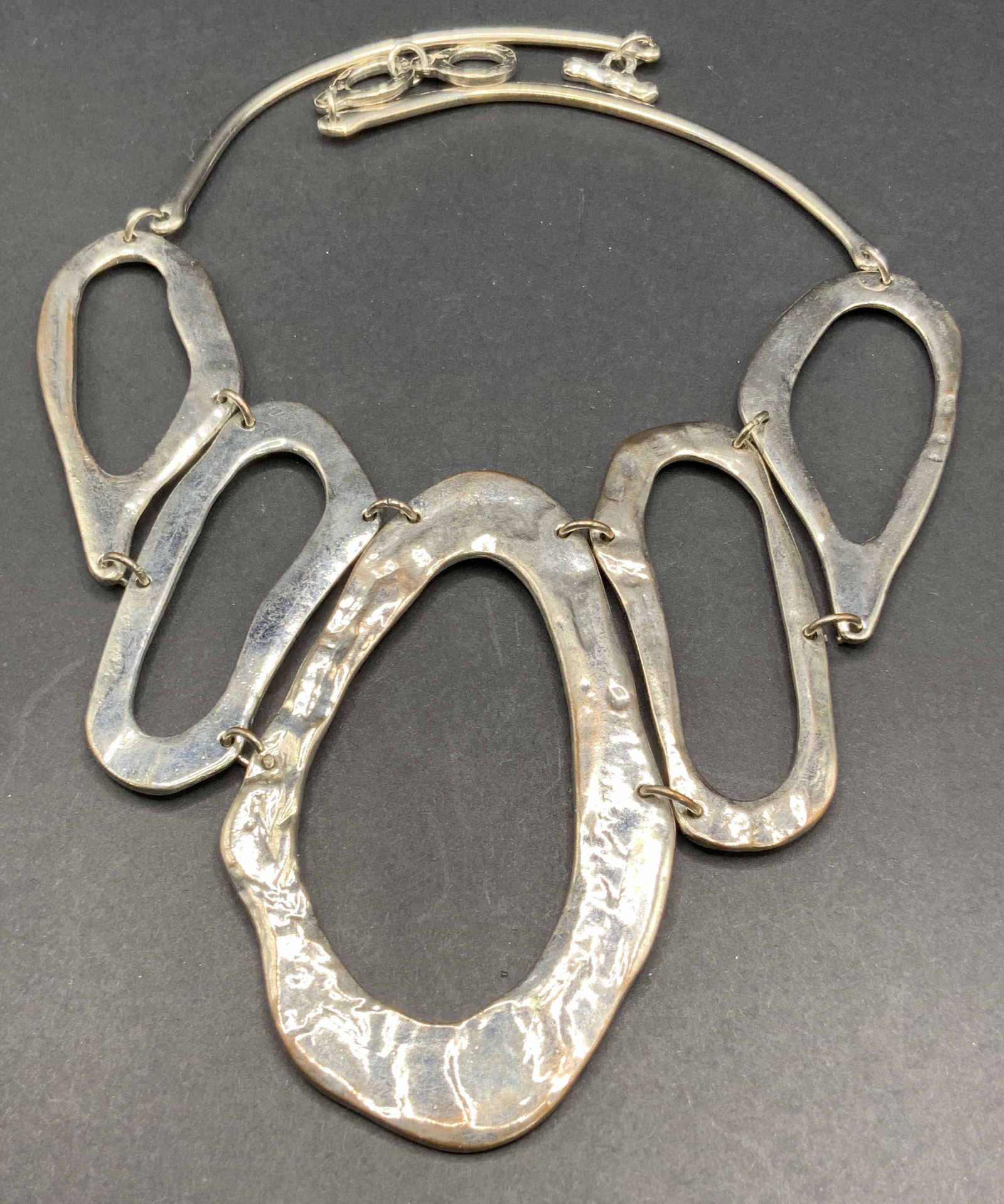 Vintage Geometric Choker Style Statement Necklace (1 of 10)