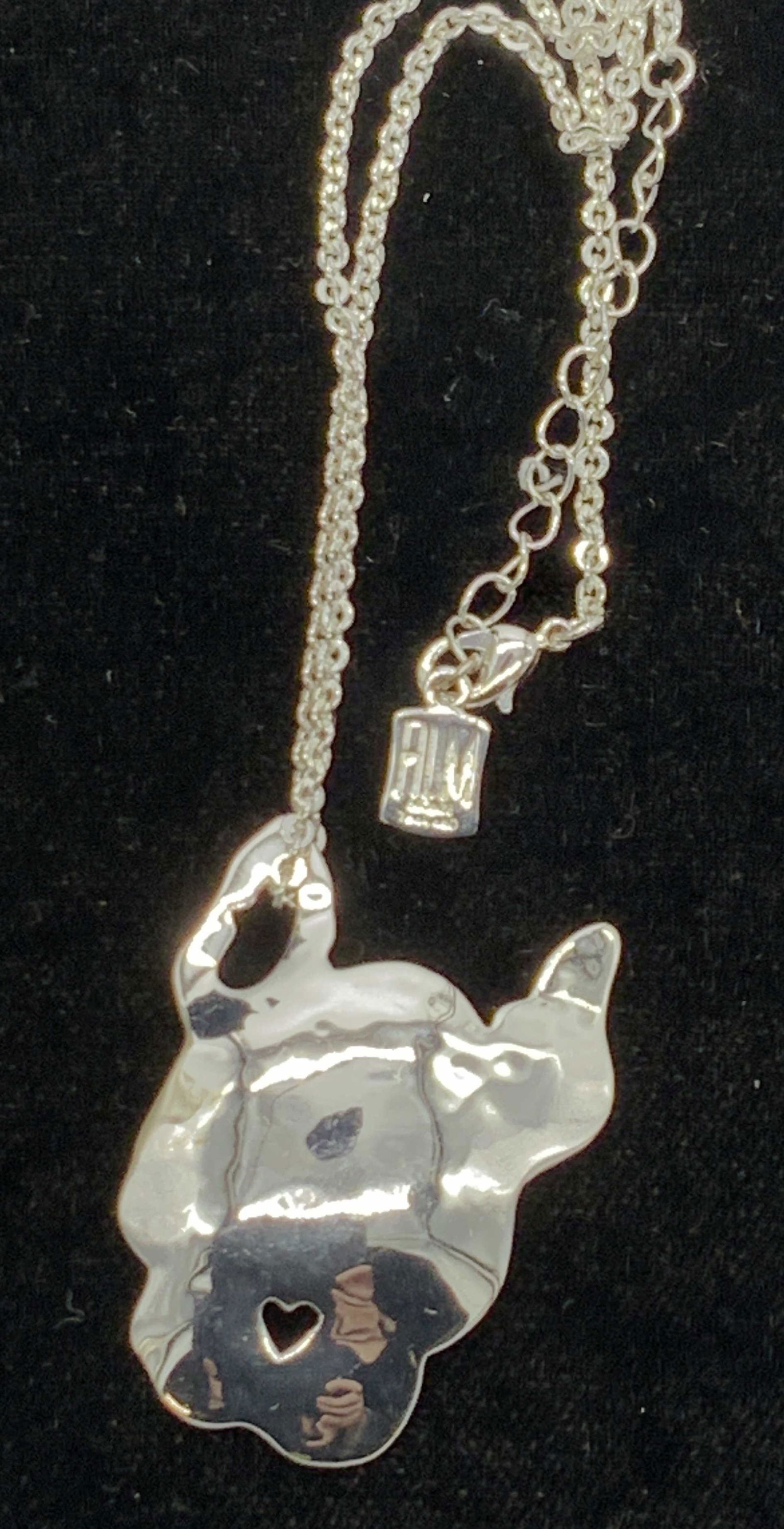 R. Lee Morris Dog Silhouette Pendant Necklace (1 of 4)