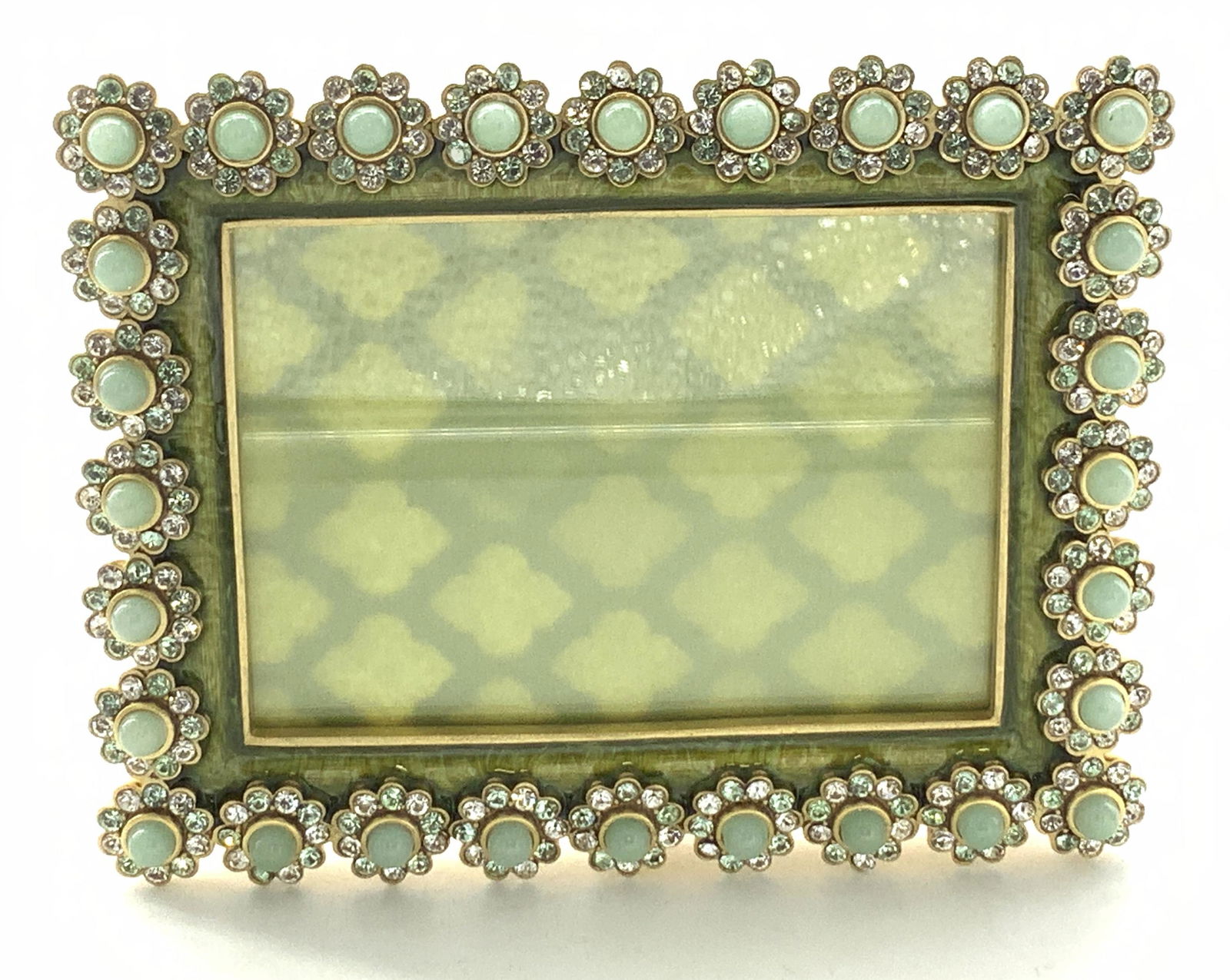 Collectible JAY STRONGWATER Crystal Table Frame (1 of 5)