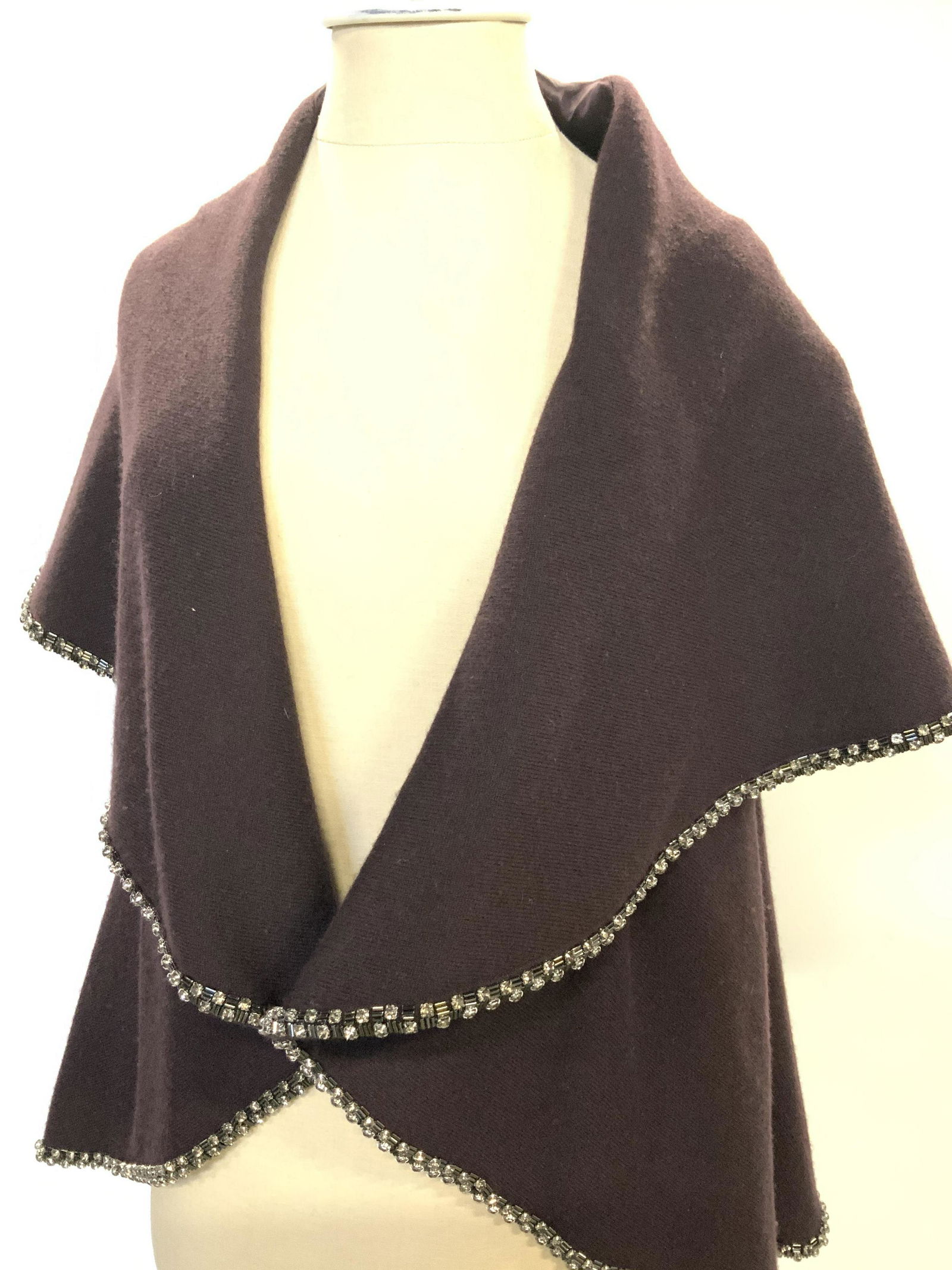 ESCADA Cashmere & Silk Sleeveless Cardigan (1 of 6)