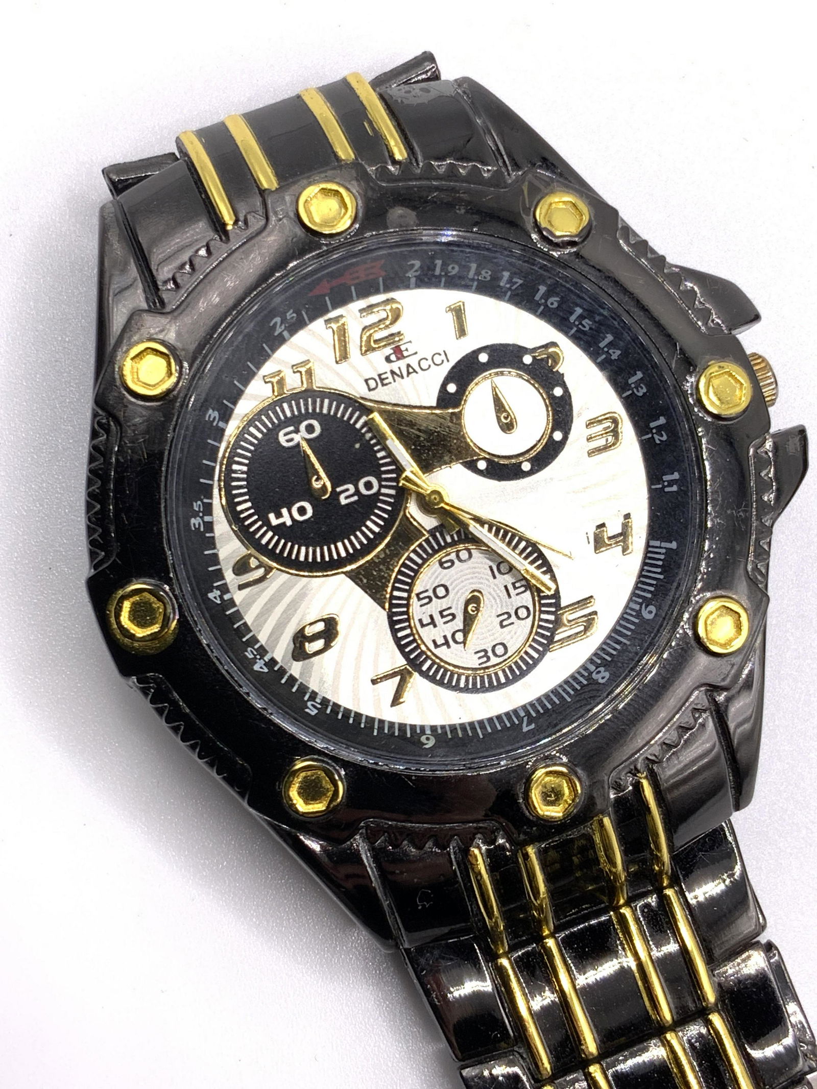 Lot 2 Vintage Sport Watches, DENACCI & FREDERIQUE (1 of 12)