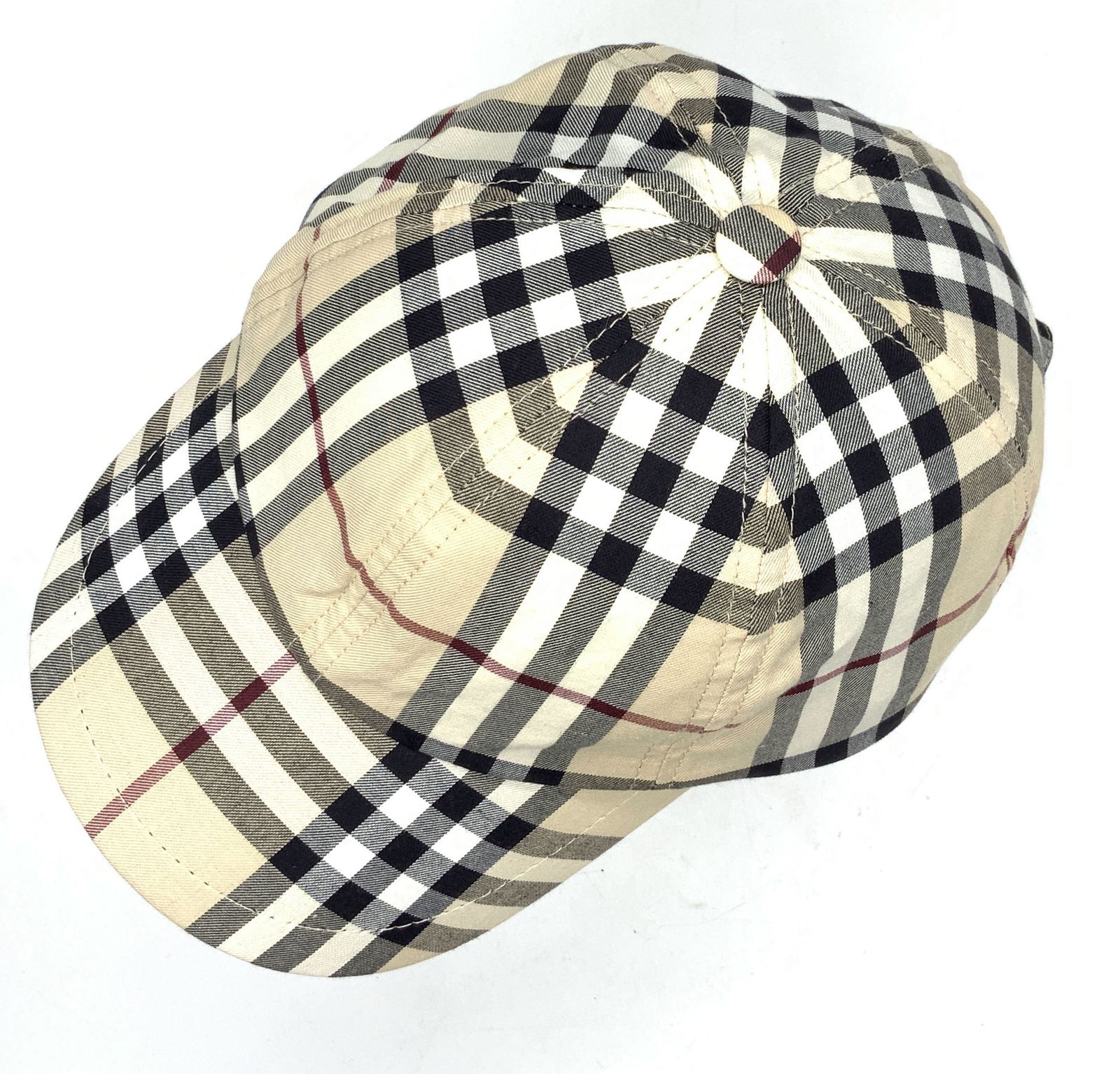 BURBERRY Nova Check Cotton Cap, England (1 of 7)
