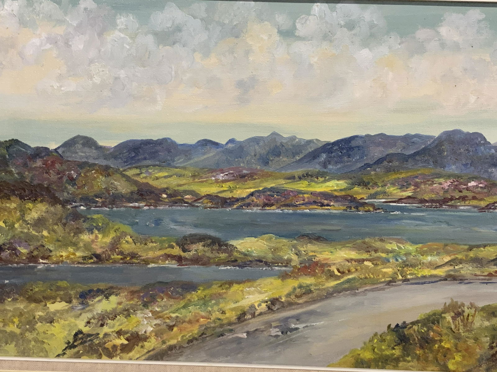 BALLJNAKILL Harbour Oil on Panel (1 of 6)