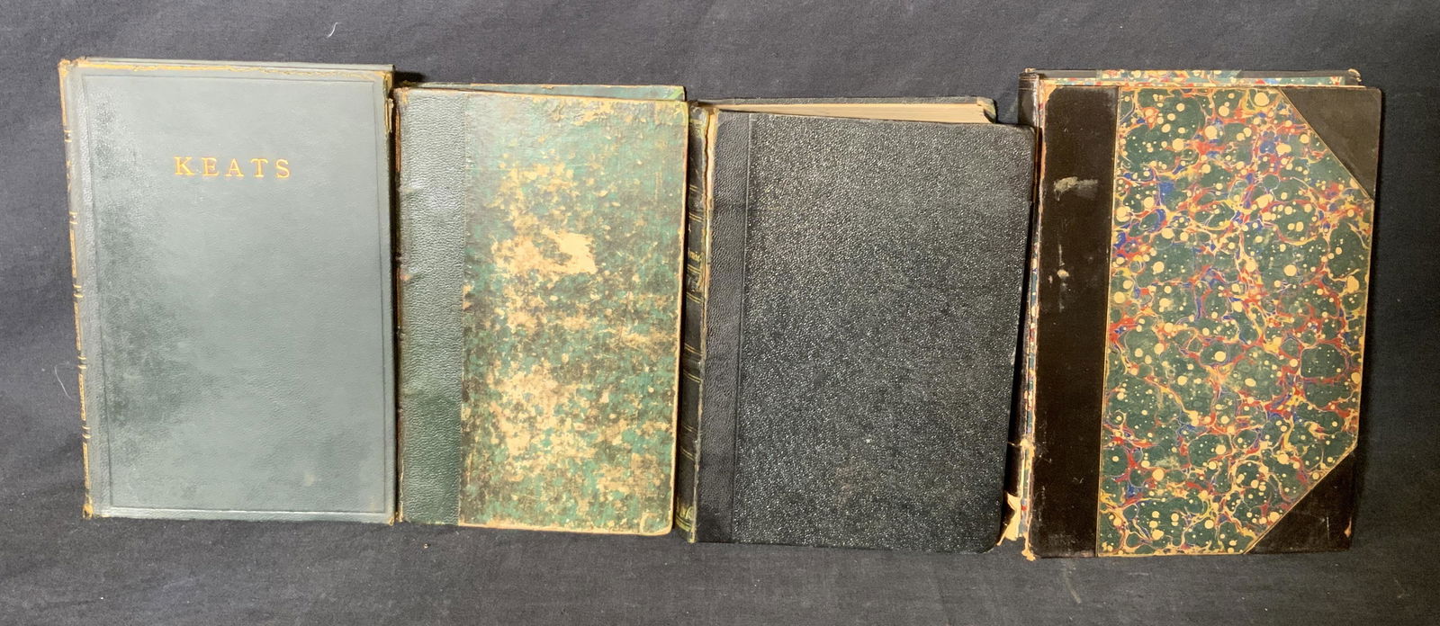 Group Lot 4 Leather Bound Books (1 of 7)