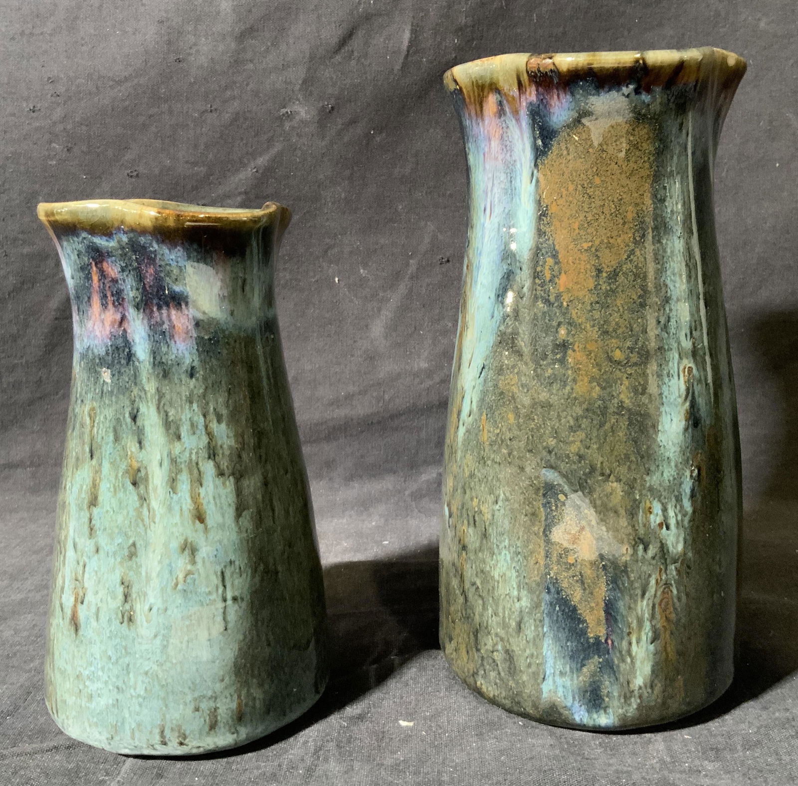Lot 2 Signed Matching Ceramic Vessel (1 of 6)