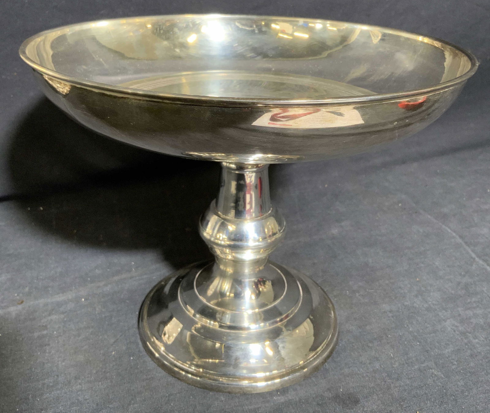 Silver Plated Tazza, India (1 of 6)