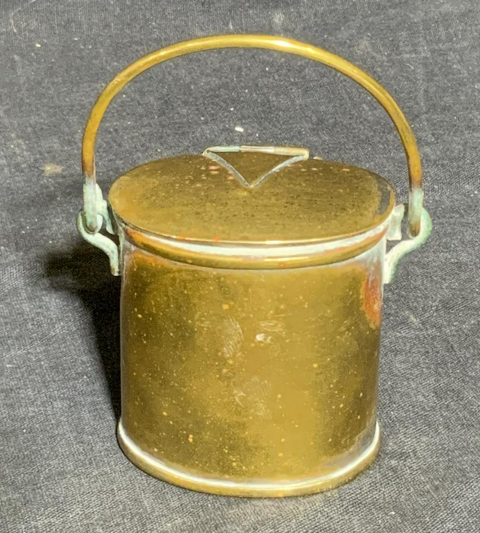 Vintage Brass Bucket Vessel (1 of 4)
