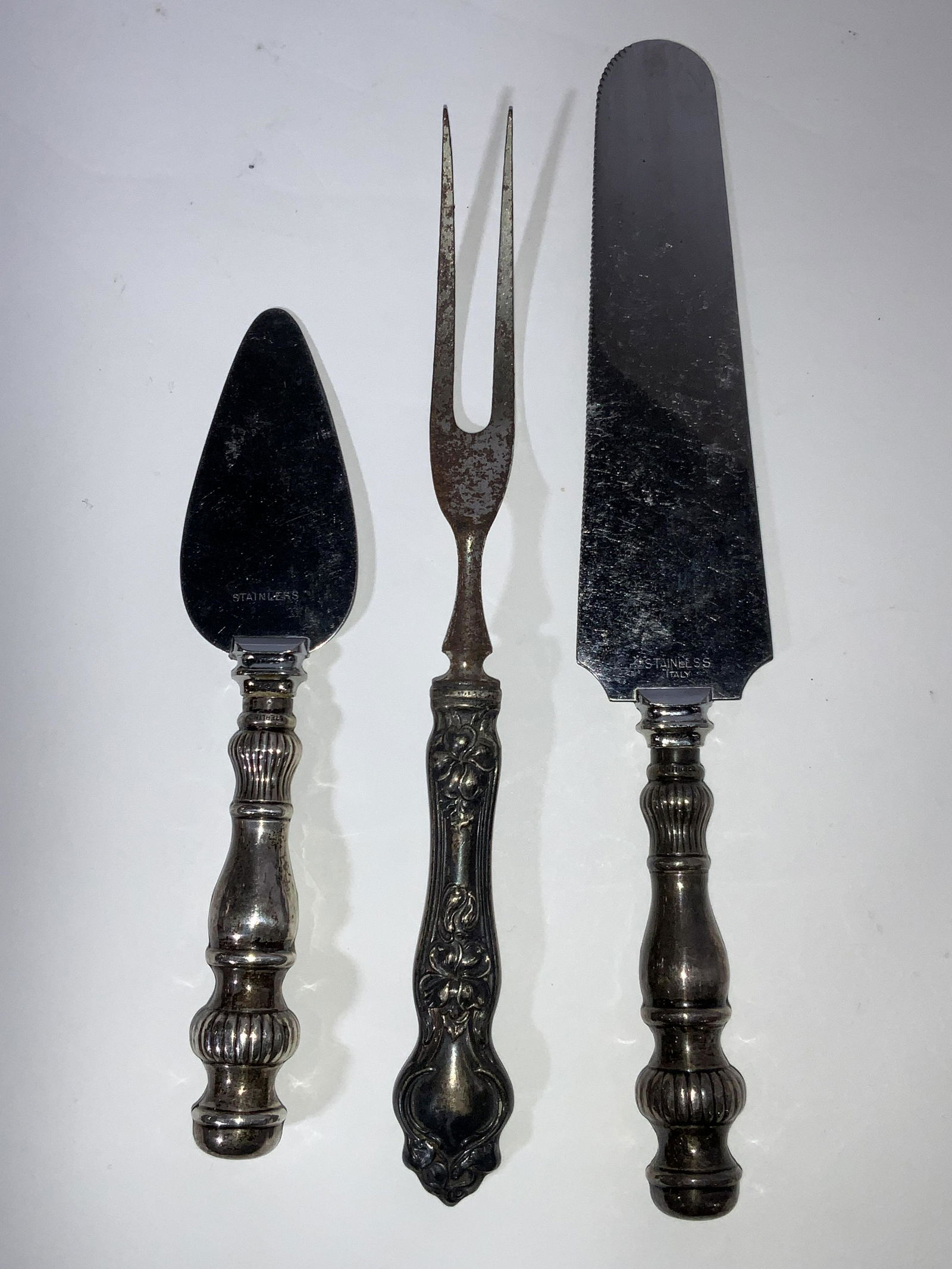 3 VNTG Stainless Steel & Sterling Utensils (1 of 10)