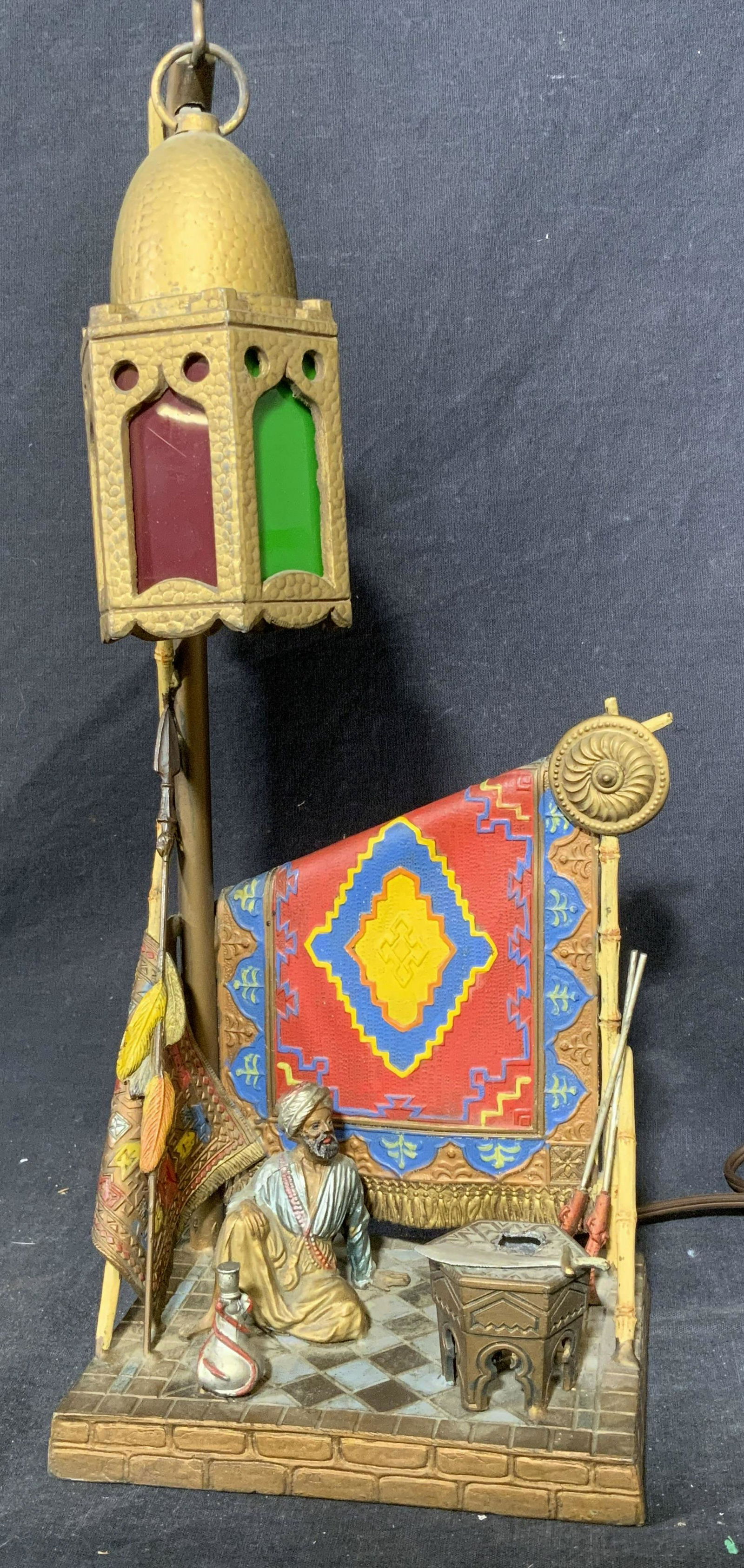 Arab Man Resting Table Lamp (1 of 6)