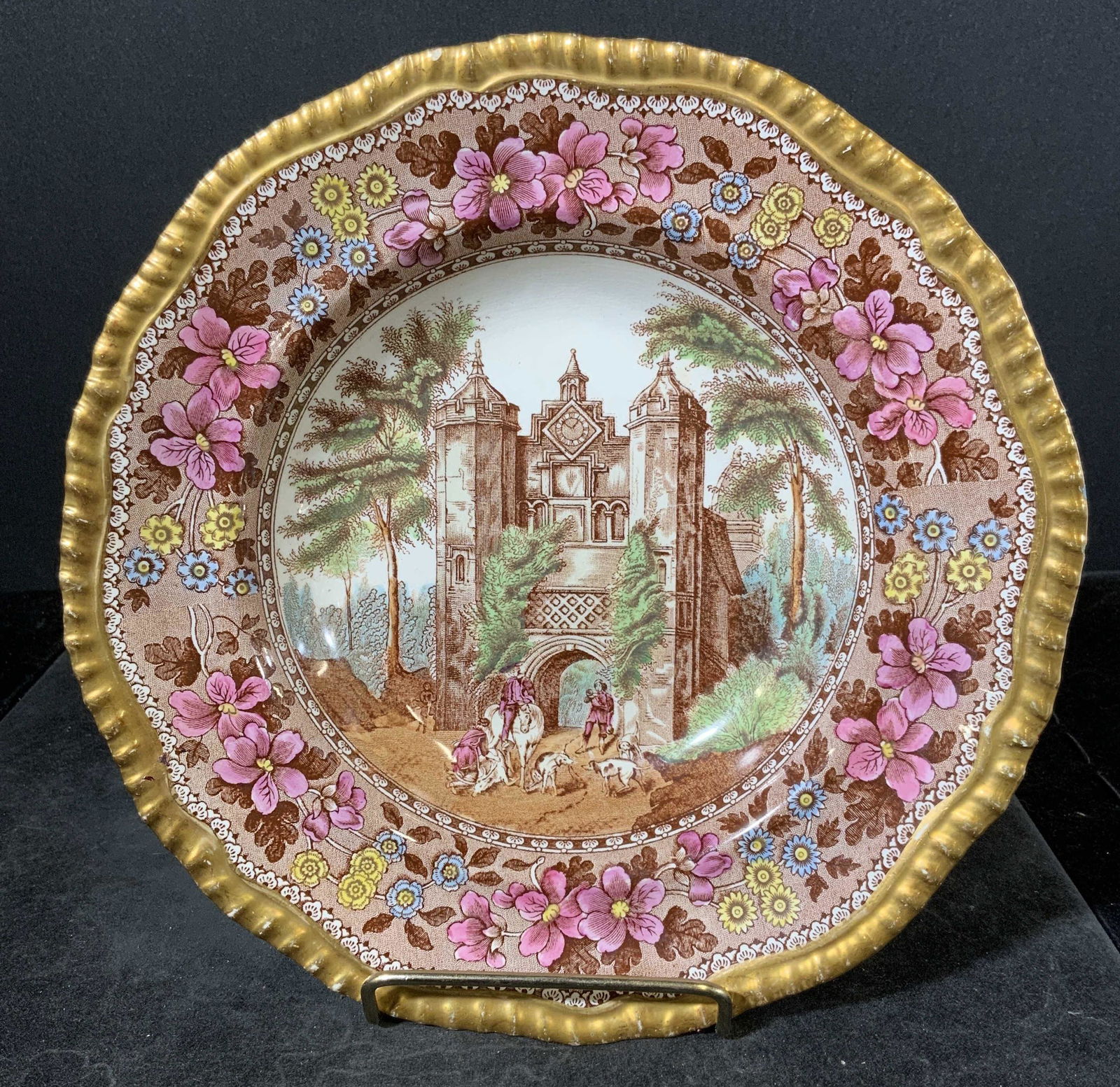 Hand Painted Vintage SPODE Dish (1 of 6)