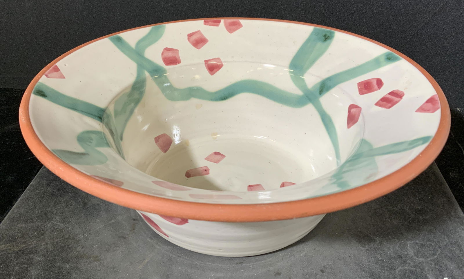 Hand Painted Earthenware Bowl (1 of 5)