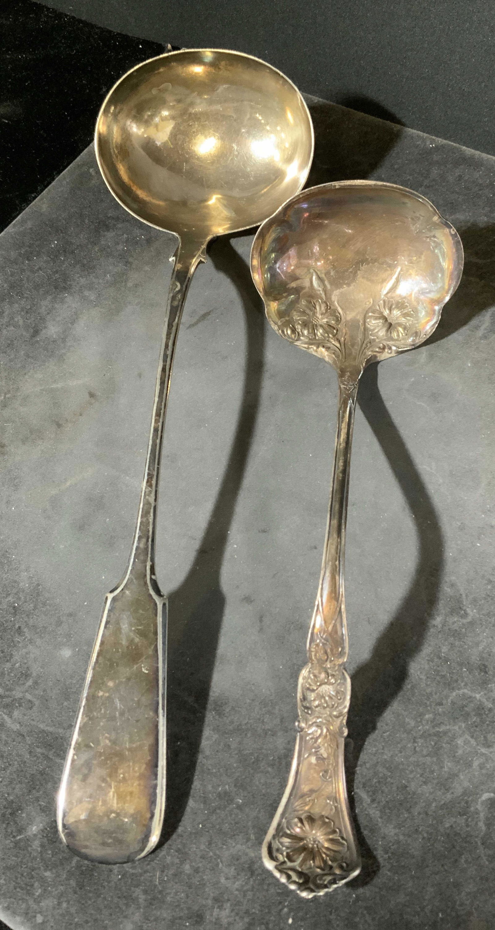 Lot 2 Silver Plated Ladles (1 of 5)