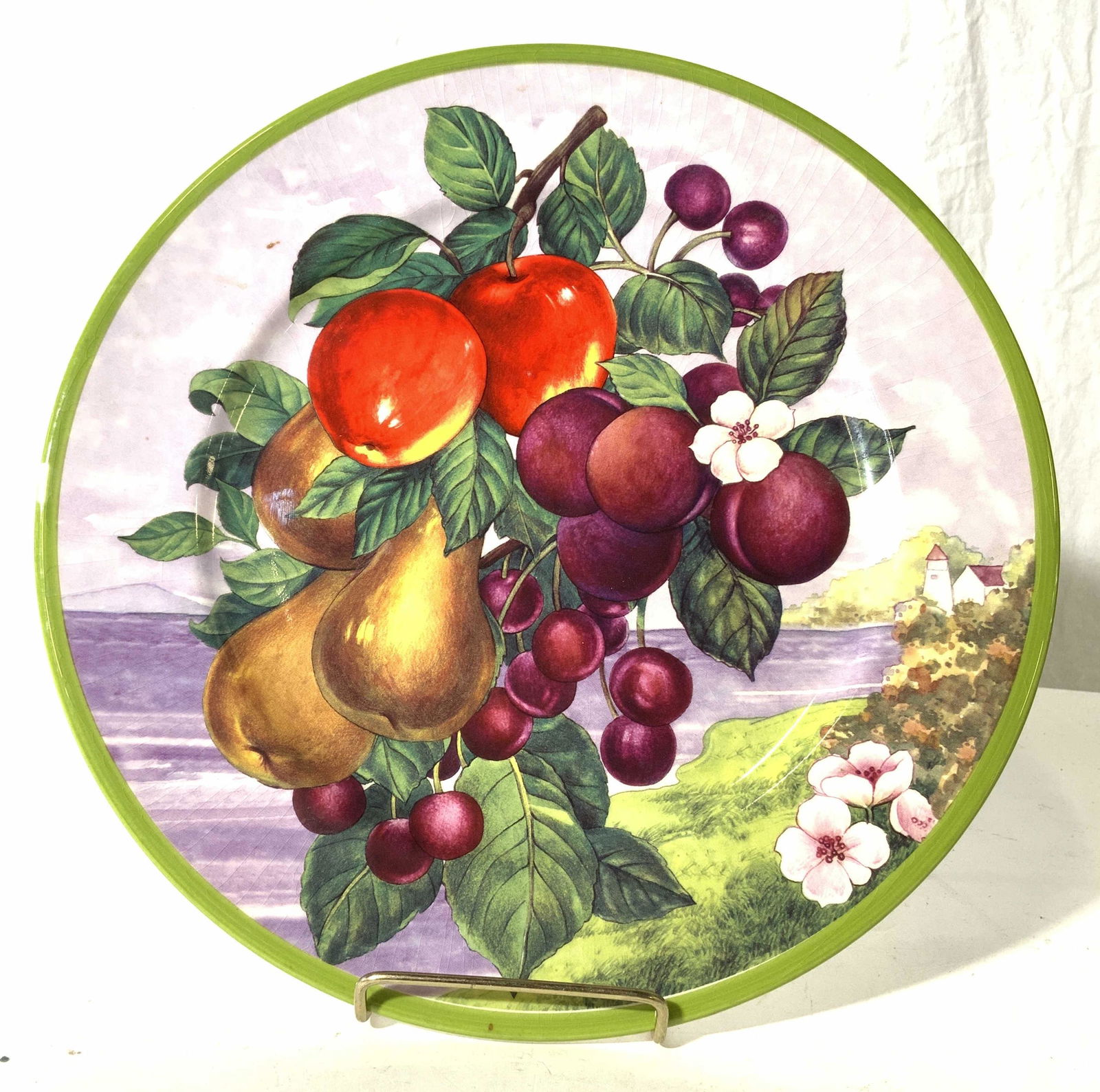 VILLA D ESTE Hand Decorated Italian Porcelain Dish (1 of 7)