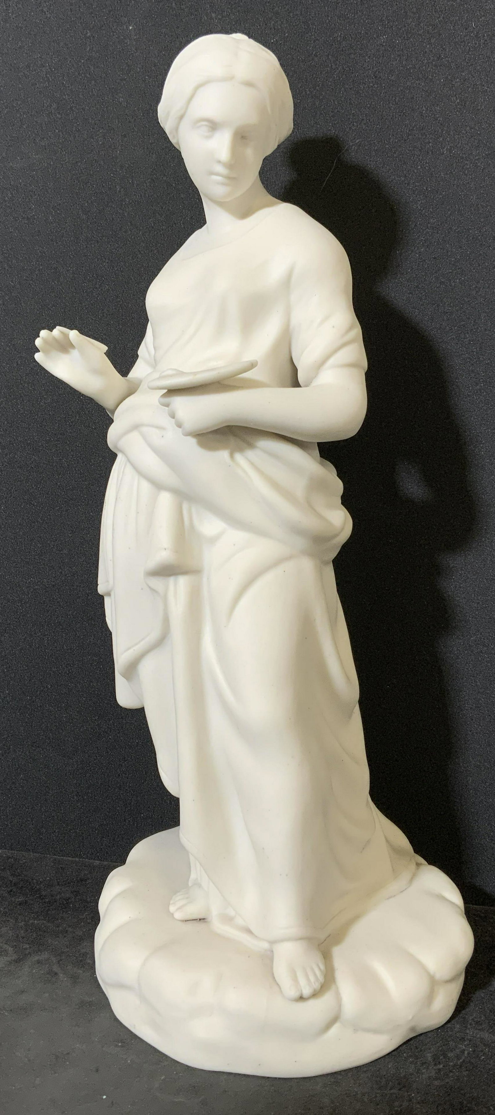 Cast Ceramic Female Figural Sculpture (1 of 9)