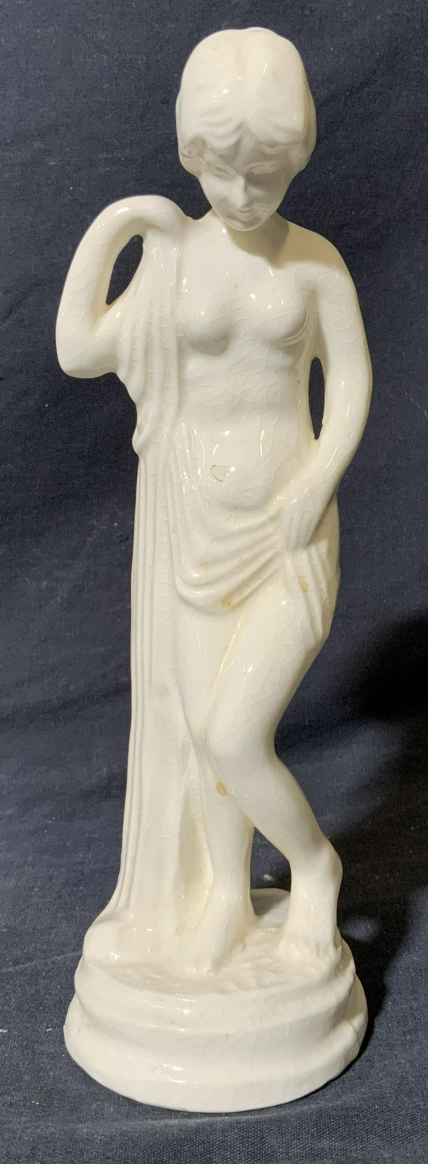 Ceramic Female Figural Figurine (1 of 6)