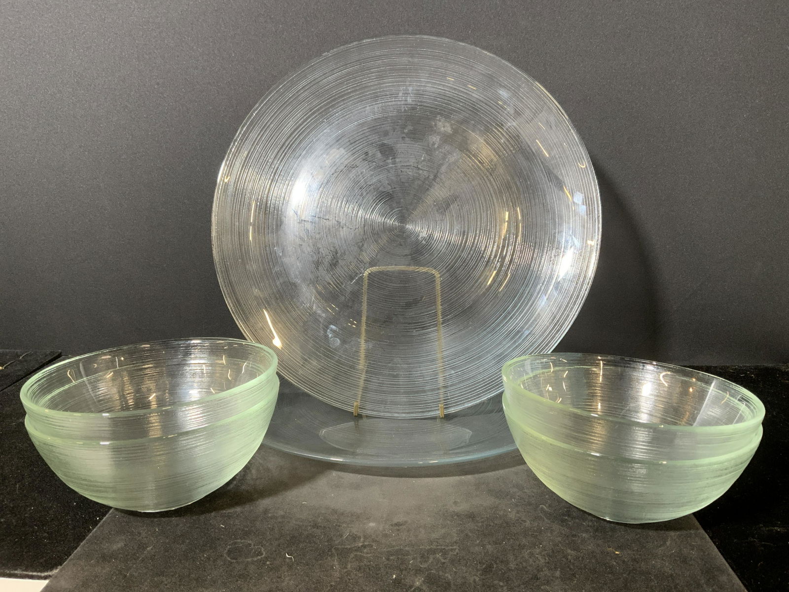 Set 6 Glass Serving Ware (1 of 5)