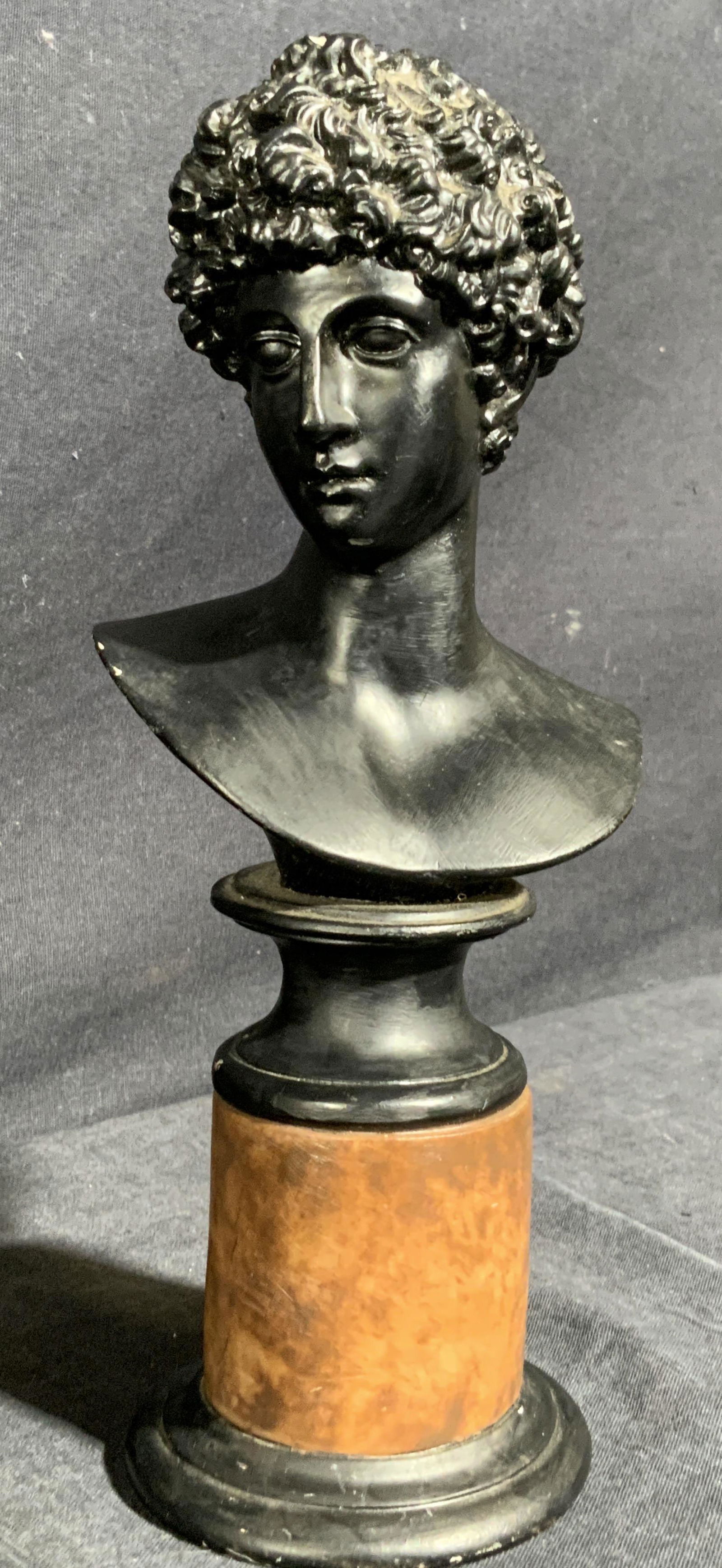 Small Greco Roman Bust of Adonis (1 of 8)