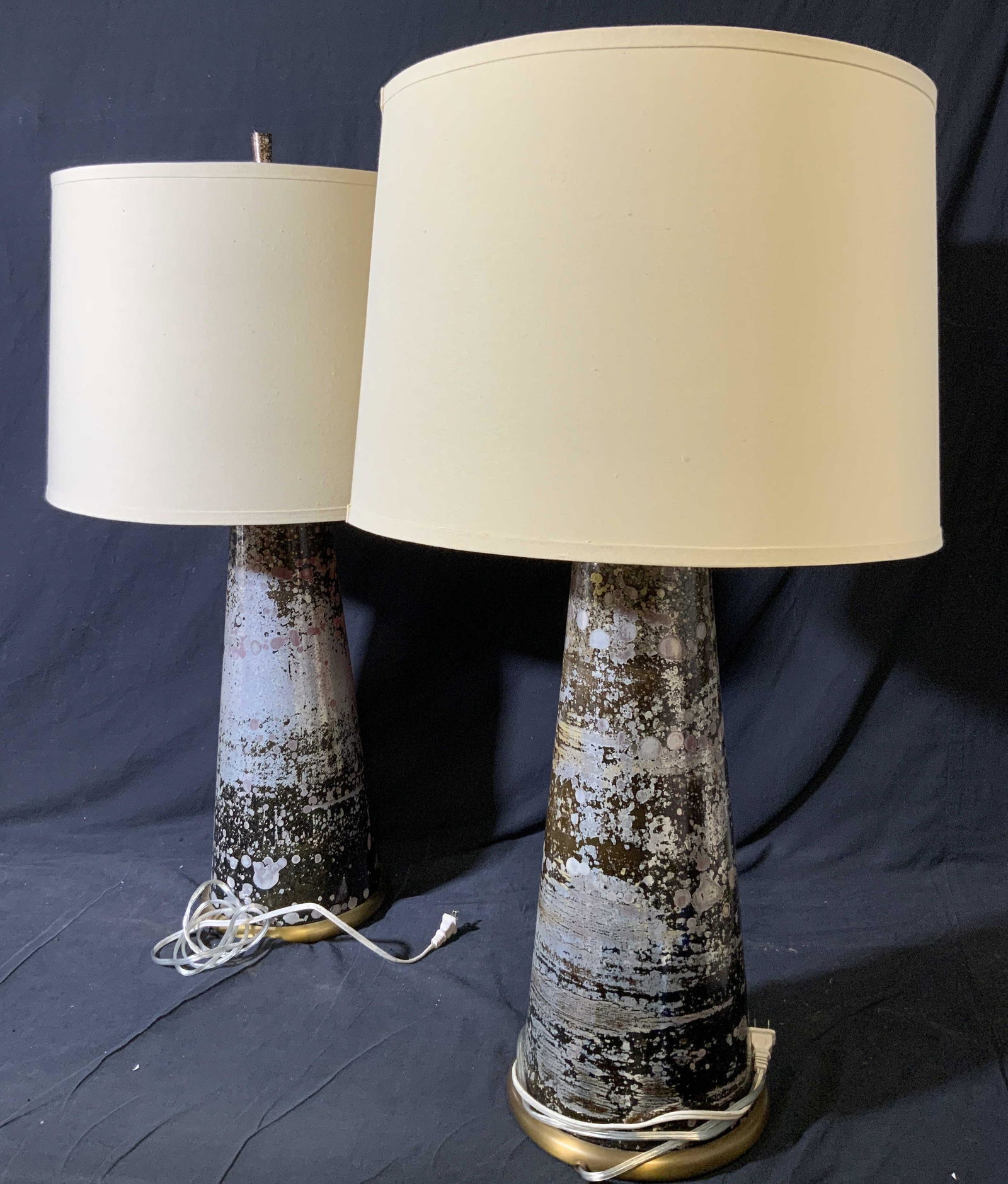 Pair Grand Custom Designer Lamps (1 of 11)