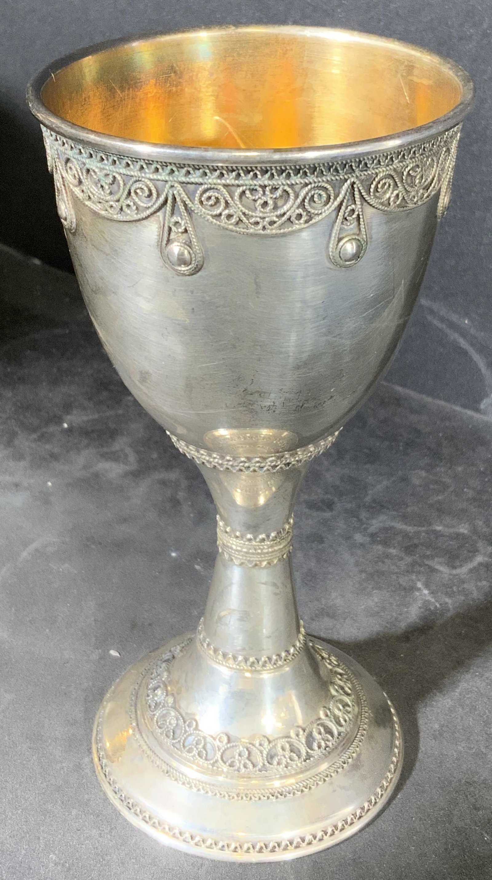 Sterling Silver Kiddush Goblet (1 of 10)