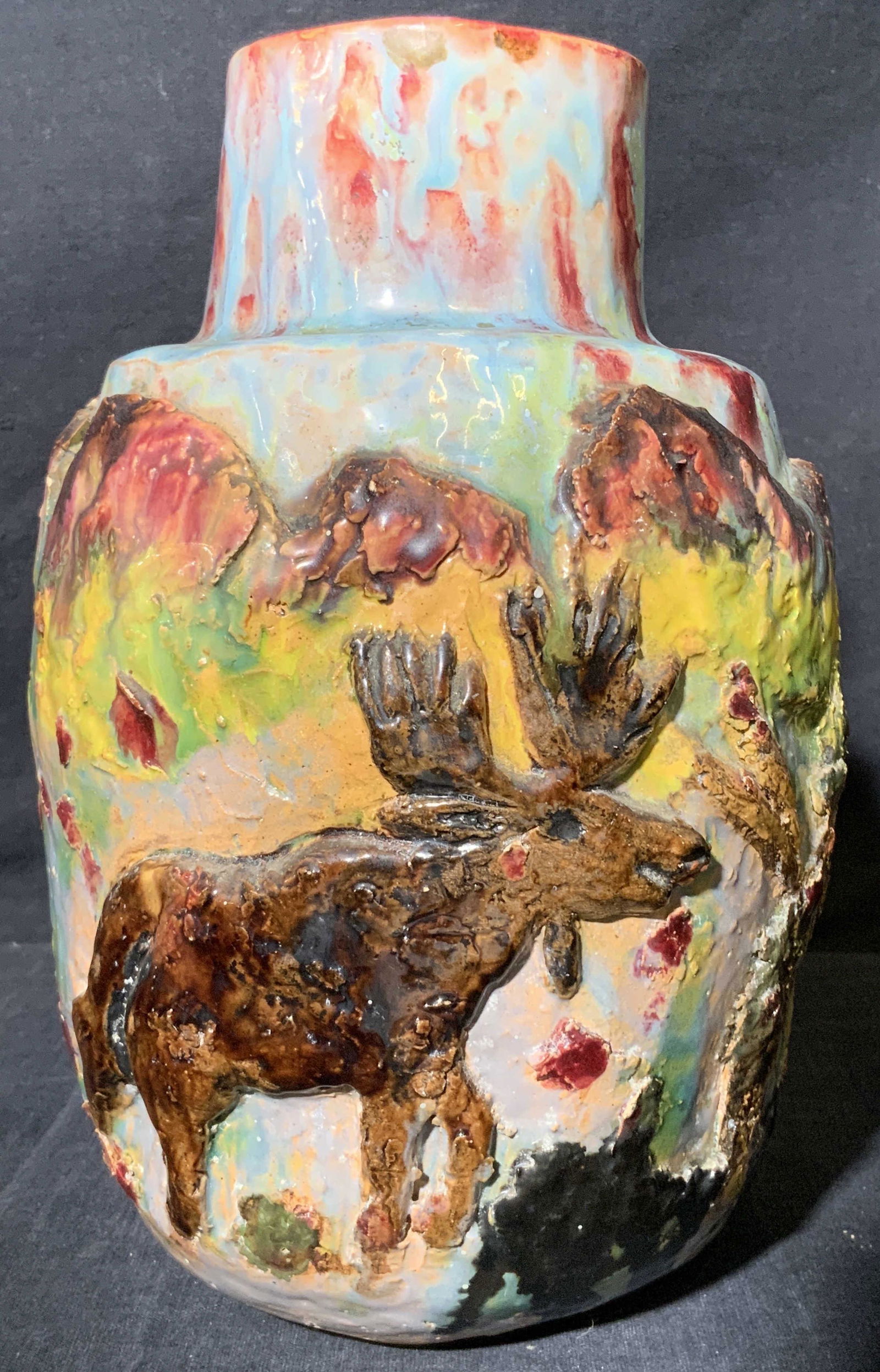 Signed Ceramic Hand Made Vase (1 of 10)