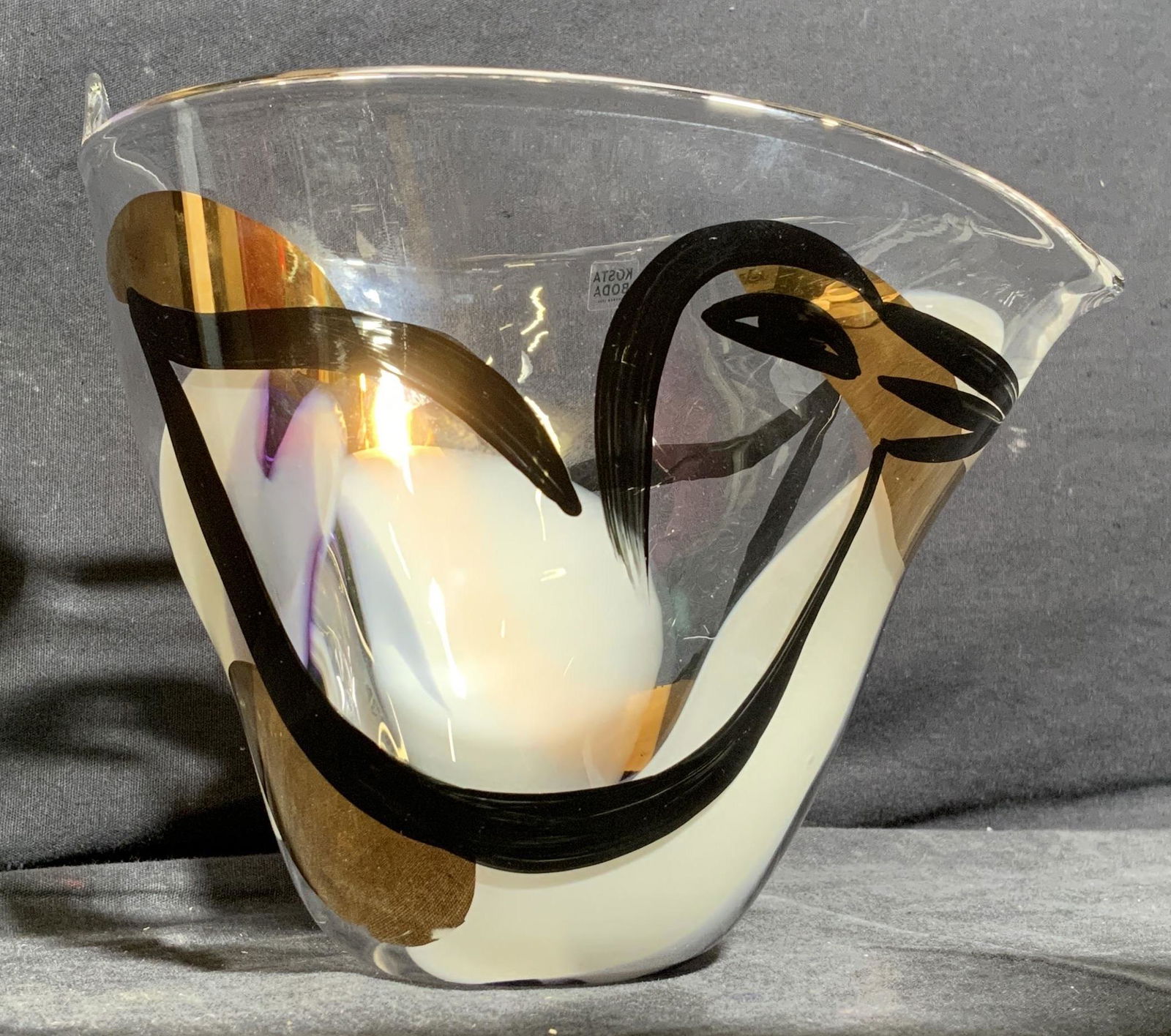 KOSTA BODA Organic Shaped Vase (1 of 7)