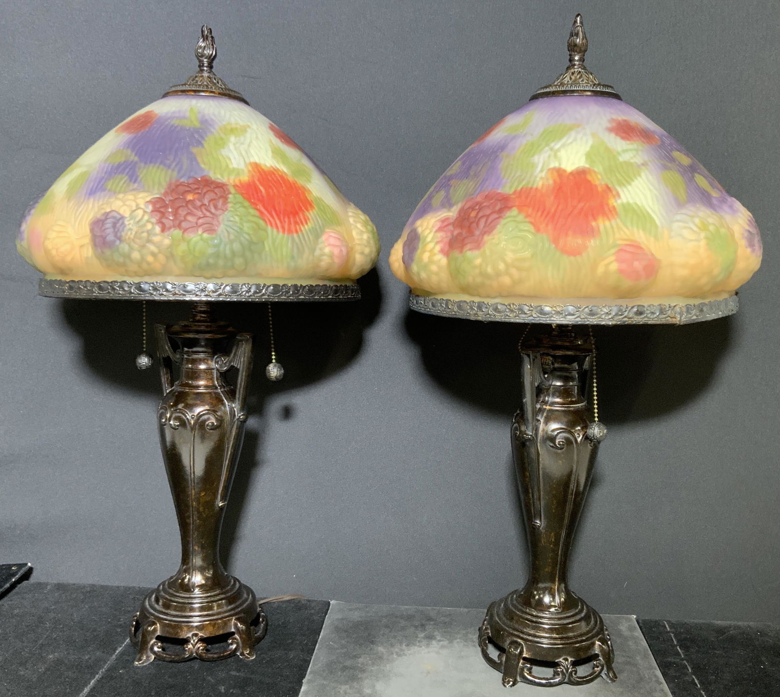 Pair BERMAN DALE Tabletop Lamps (1 of 12)