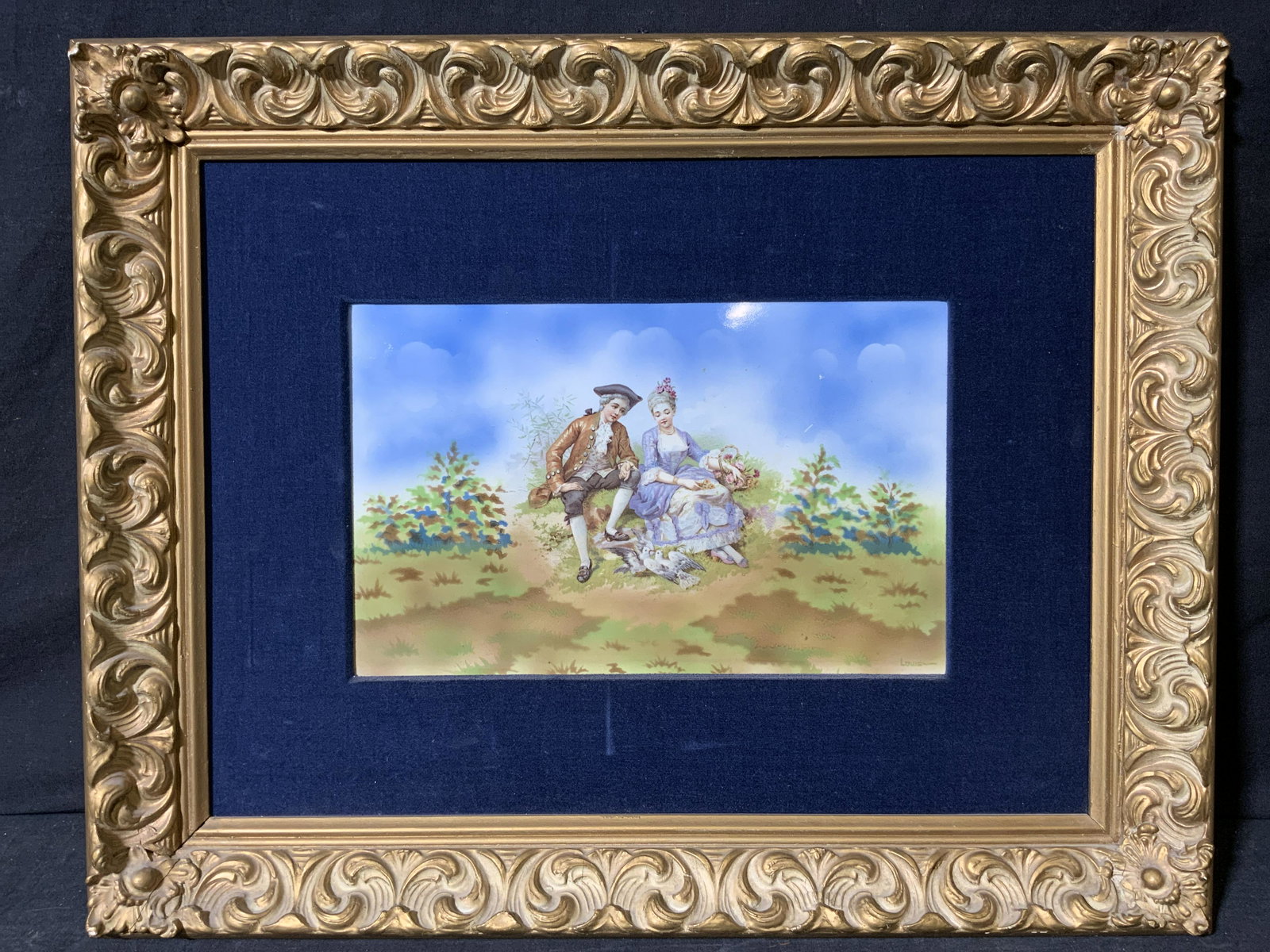 LOUIS Meeting in the Meadow Serigraph (1 of 11)