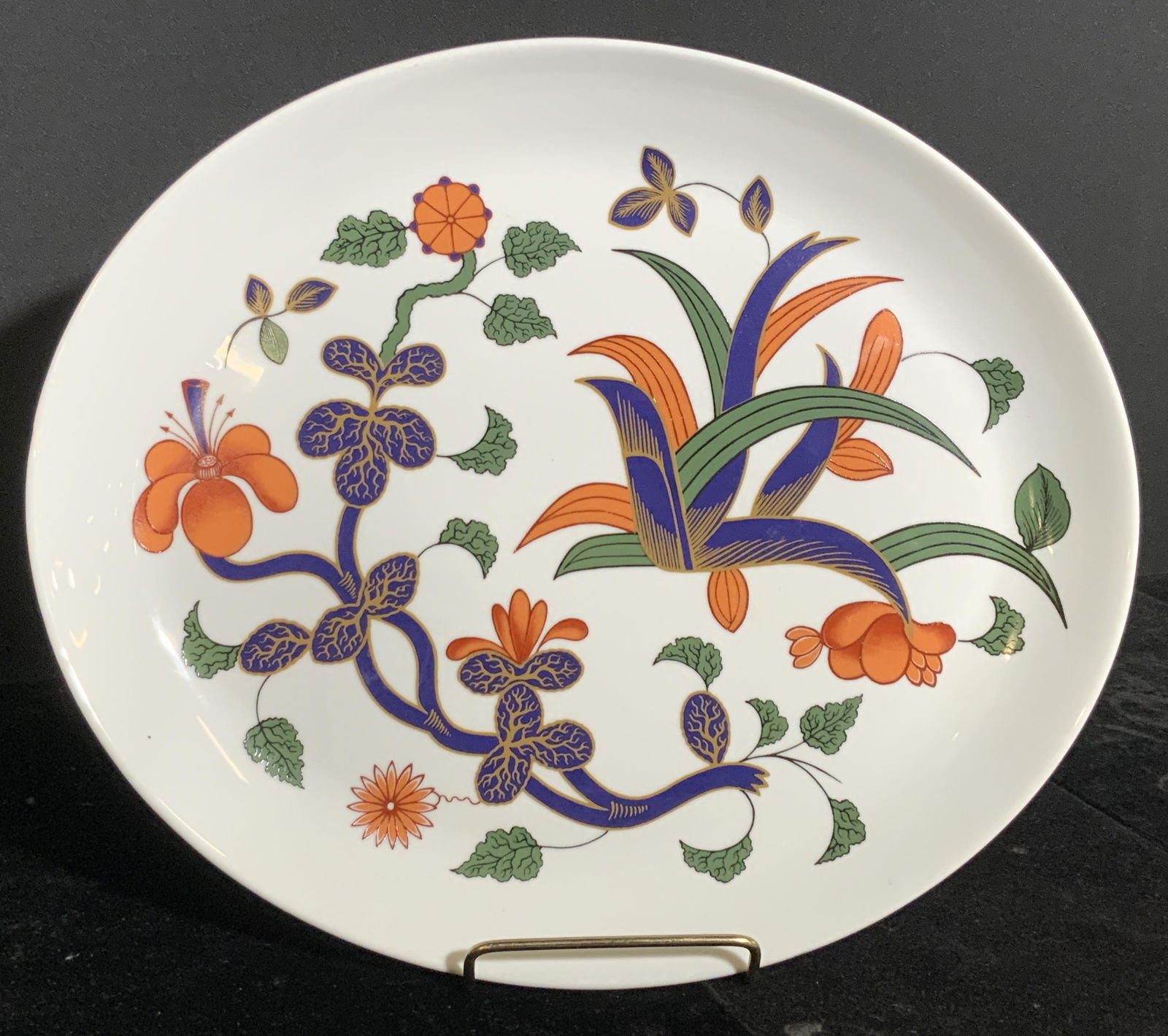 ROYAL WORCESTER Sig English GRAINGER IMARI Plate (1 of 10)