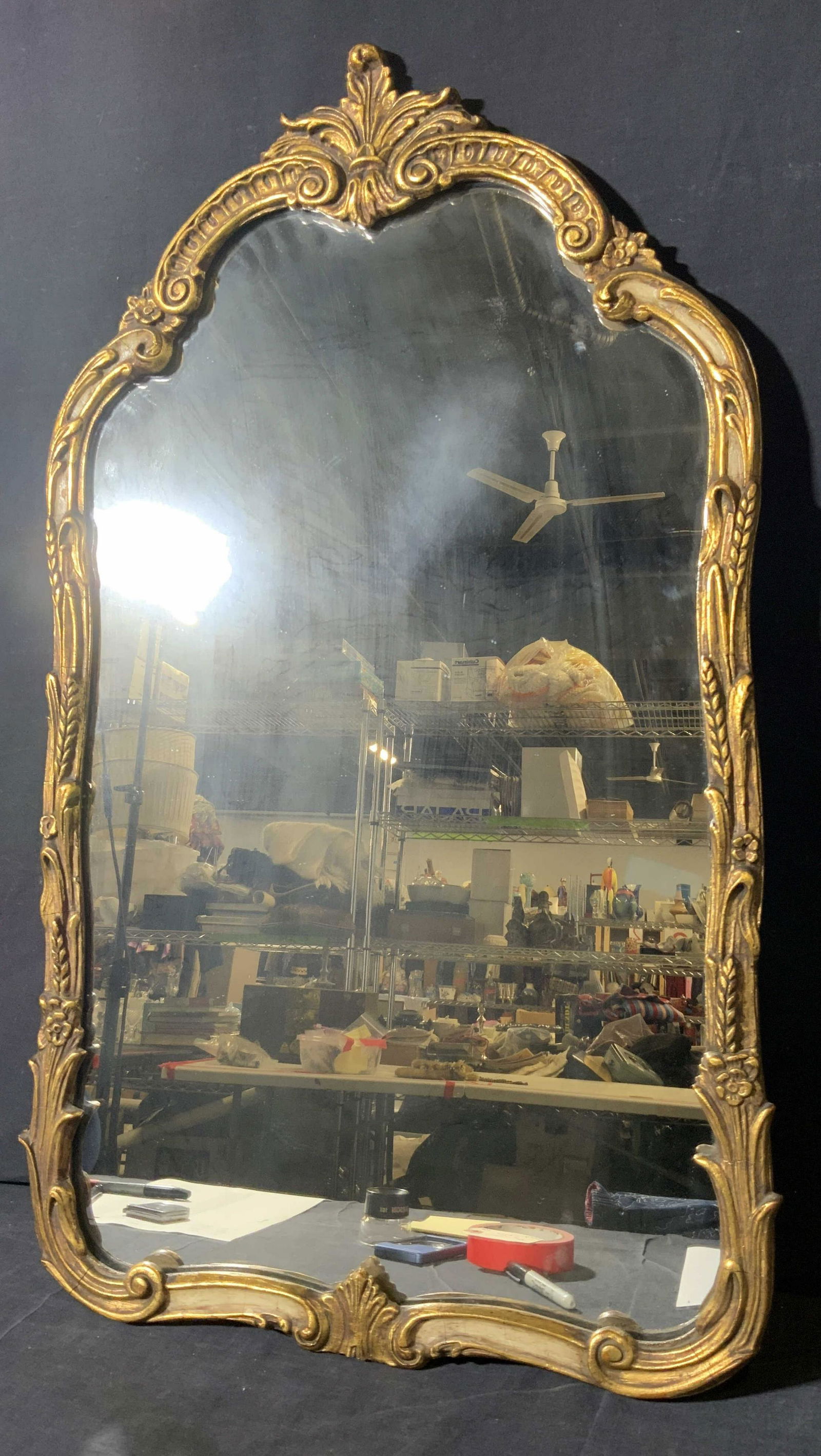 Vintage Mirror with Gilt Ornate Frame (1 of 7)